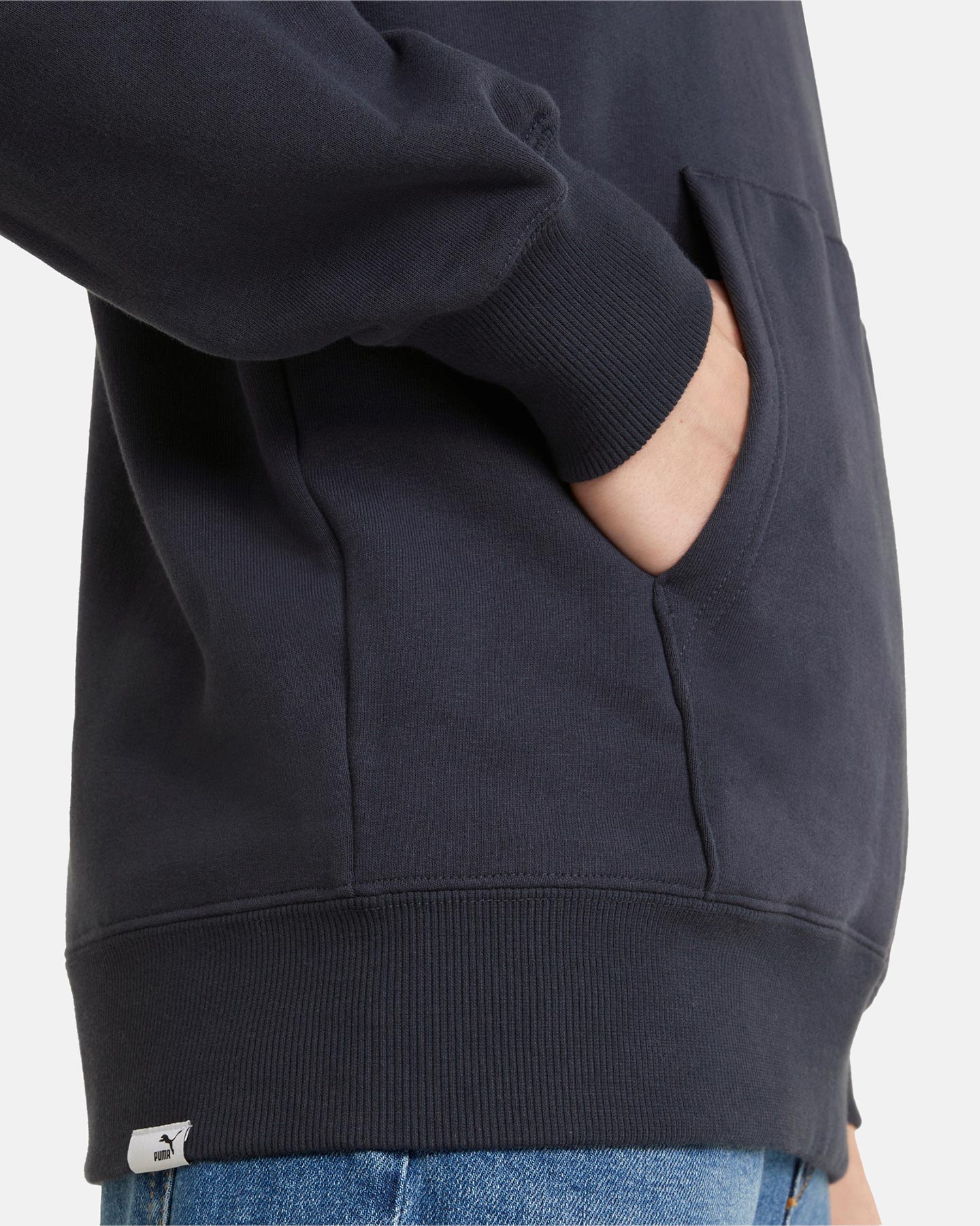 Felpa PUMA DOWTOWN M - Blu - 5 | Cisalfa Sport