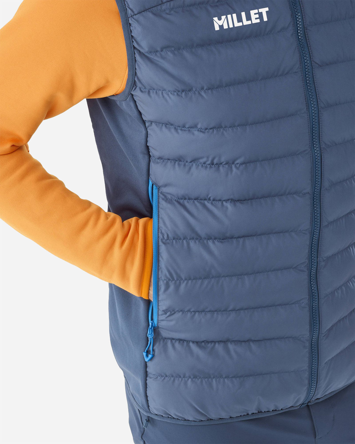Gilet MILLET FITZ ROY WARM M - Blu - 4 | Cisalfa Sport