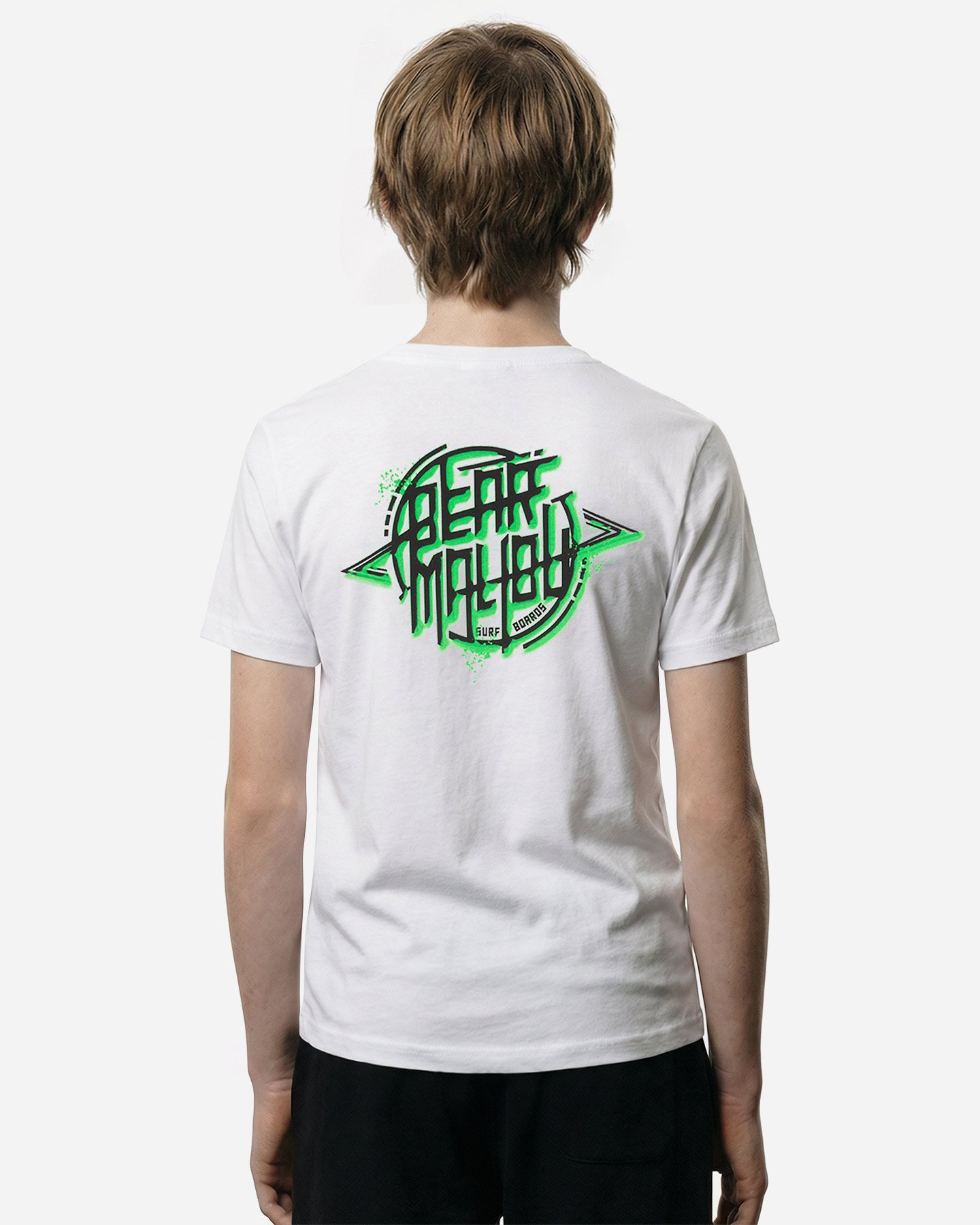 T-shirt BEAR WAVES AFTER WAVES JR - Bianco - 3 | Cisalfa Sport