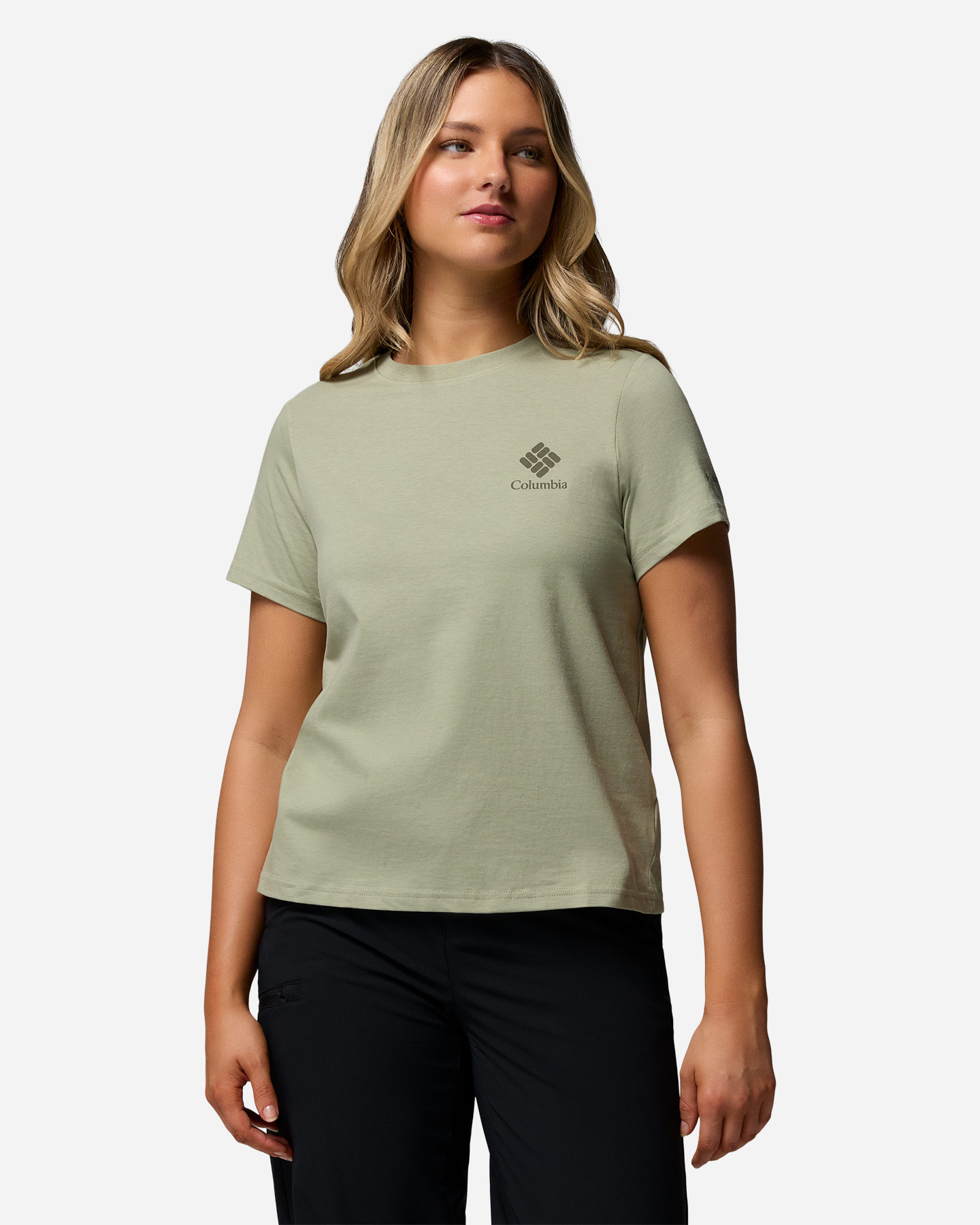 T-shirt COLUMBIA ROLLING BEND GRAPHIC W - Verde - 0 | Cisalfa Sport