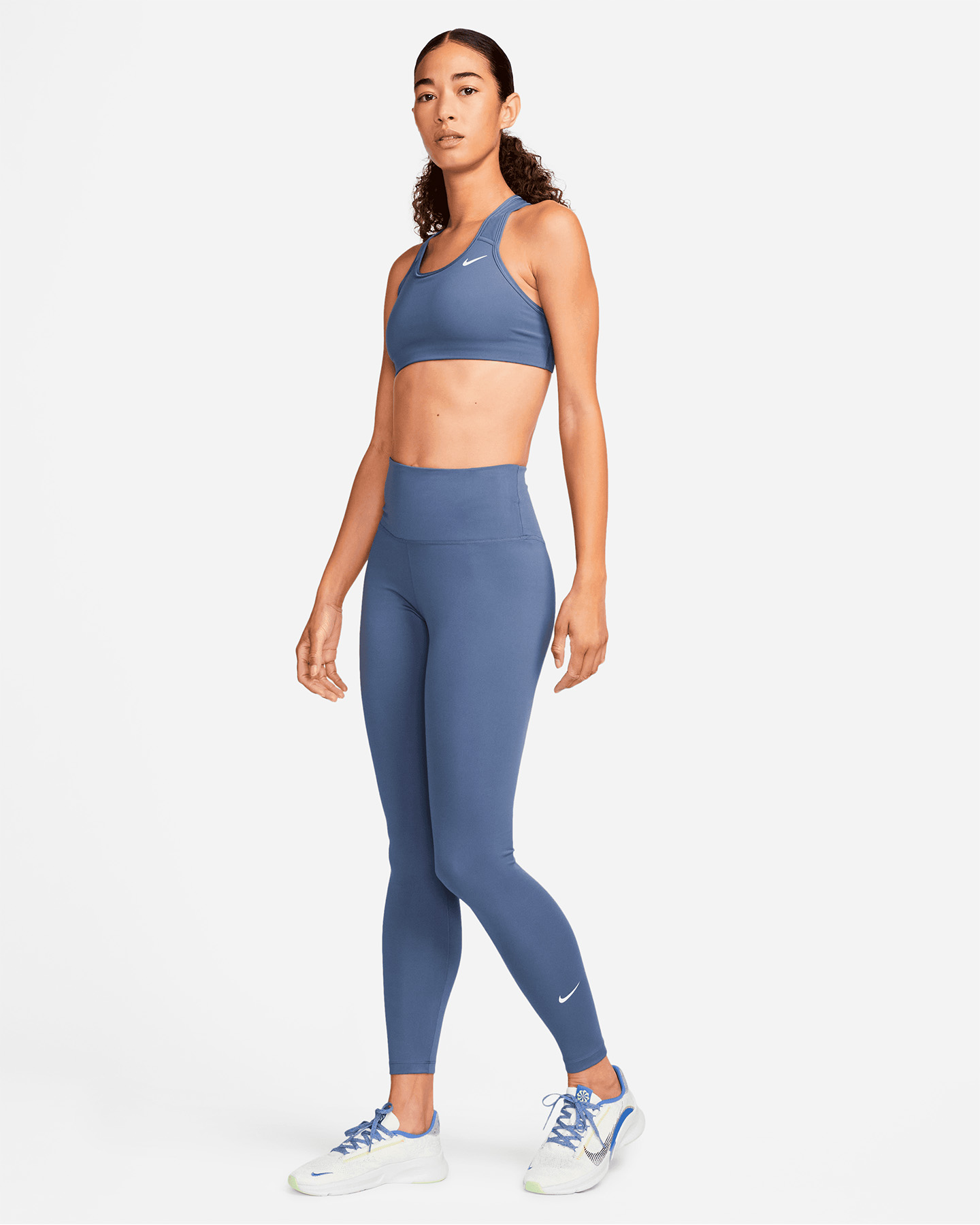 Leggings NIKE HIGH RISE W - Azzurro - 5 | Cisalfa Sport