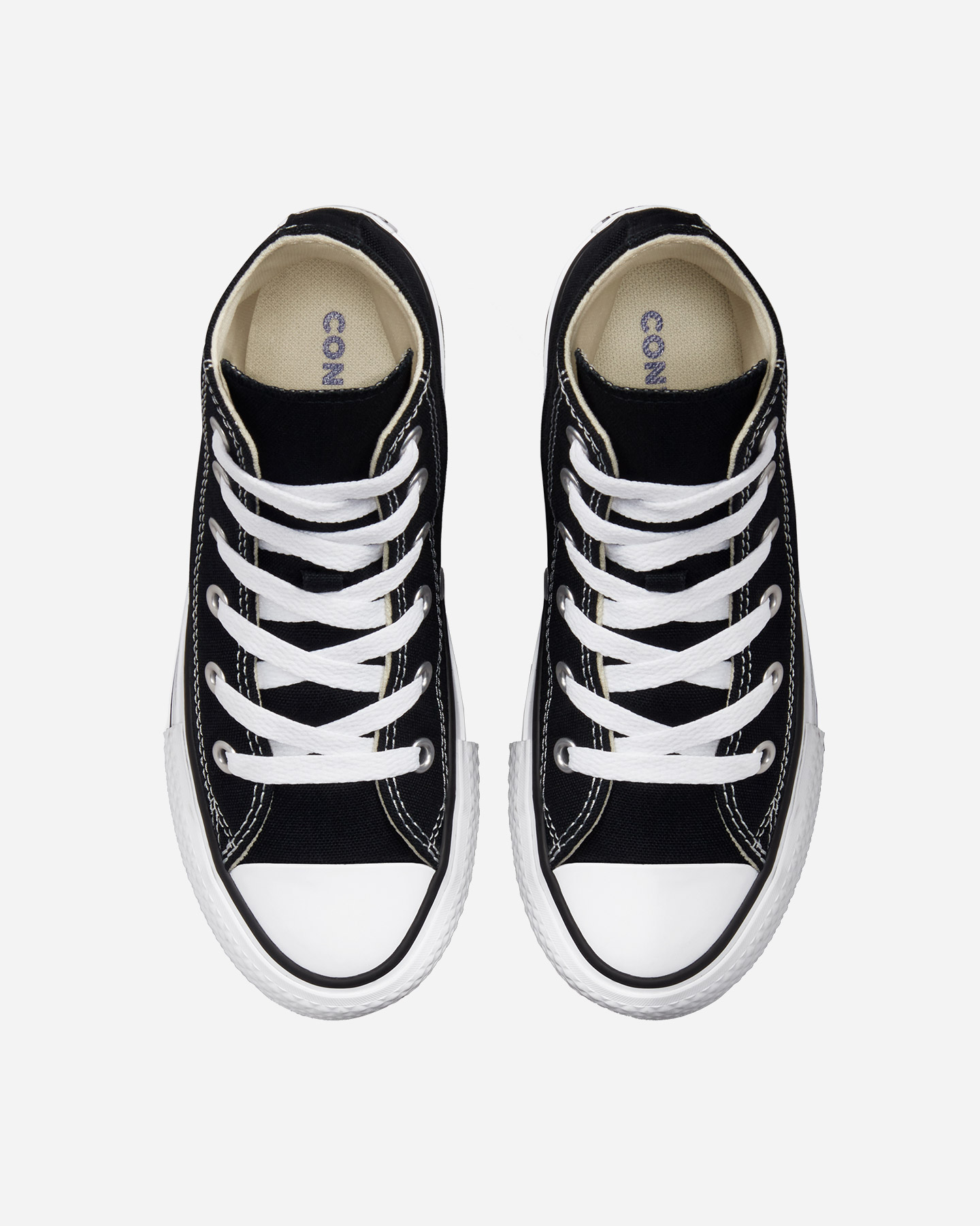 Scarpe sneakers CONVERSE CHUCK TAYLOR ALL STAR HIGH EVA LIFT PS JR - Nero - 3 | Cisalfa Sport