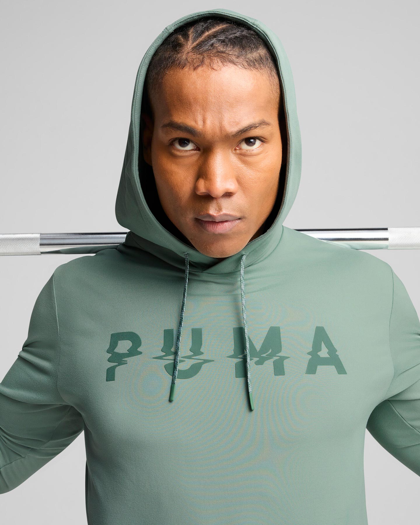 Felpa training PUMA CLOUDSPUN M - Verde - 3 | Cisalfa Sport