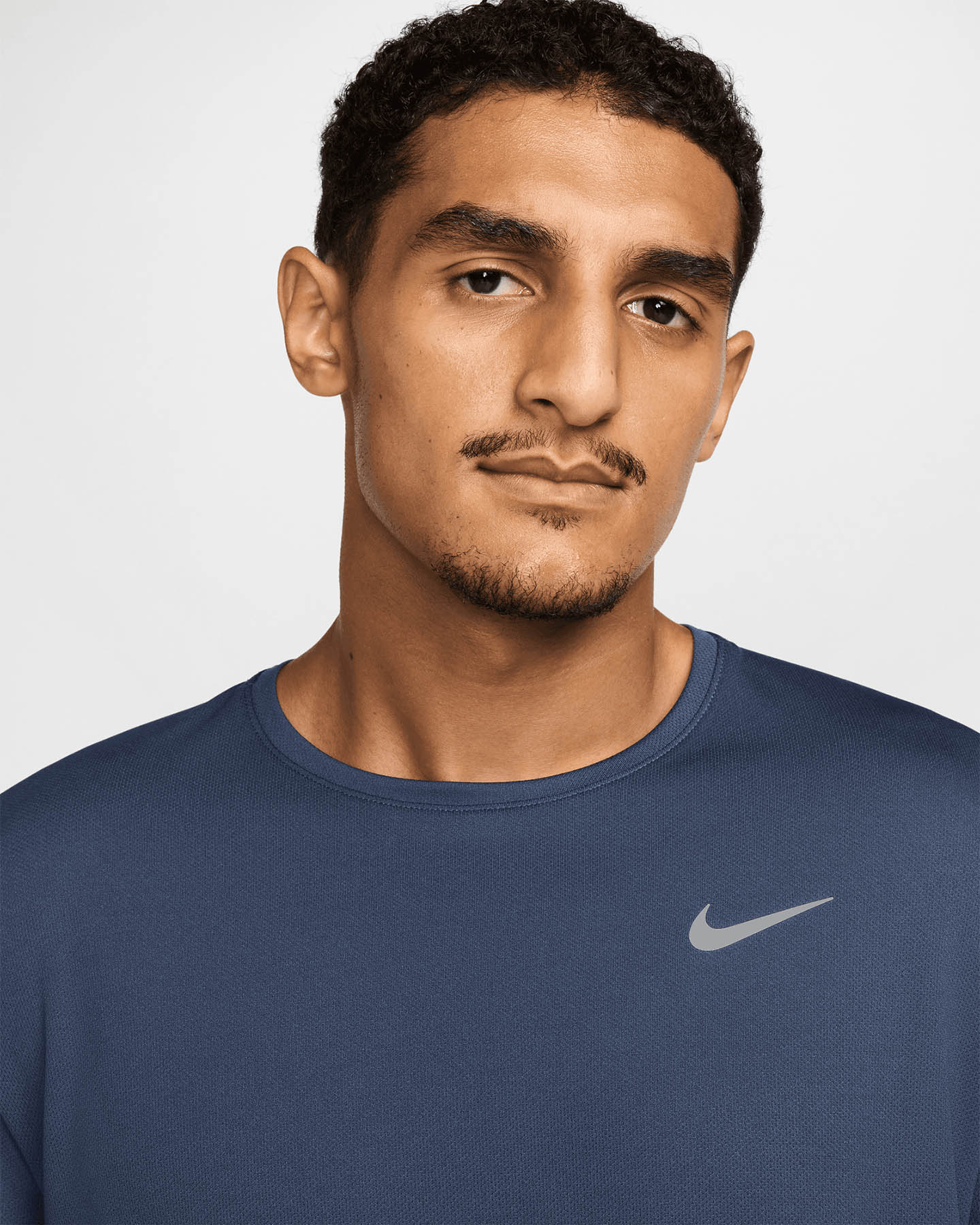 T-shirt running NIKE MILER M - Blu - 3 | Cisalfa Sport