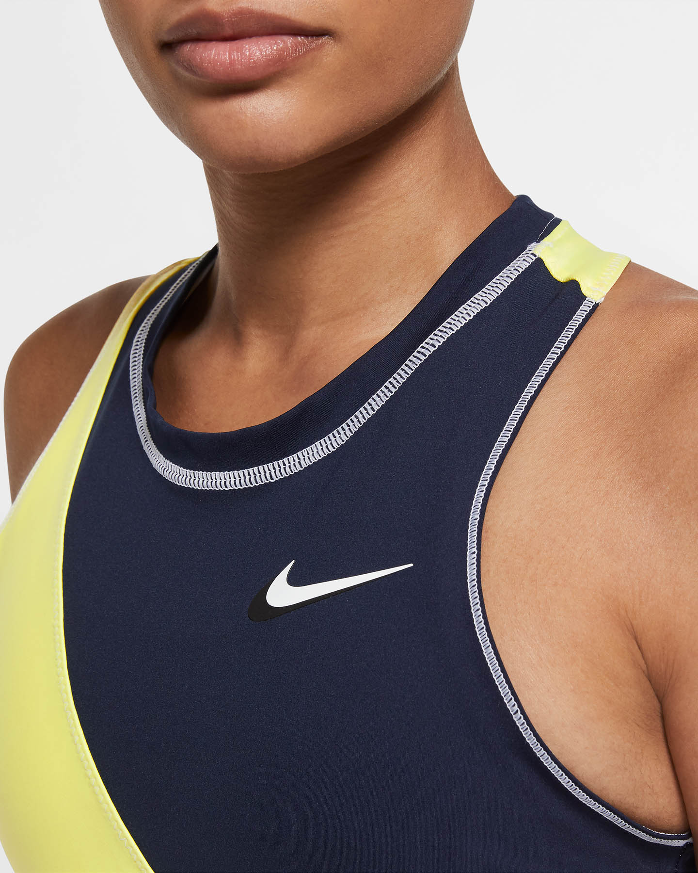 T-shirt tennis NIKE DRI FIT SLAM PS NT W - Blu - 2 | Cisalfa Sport