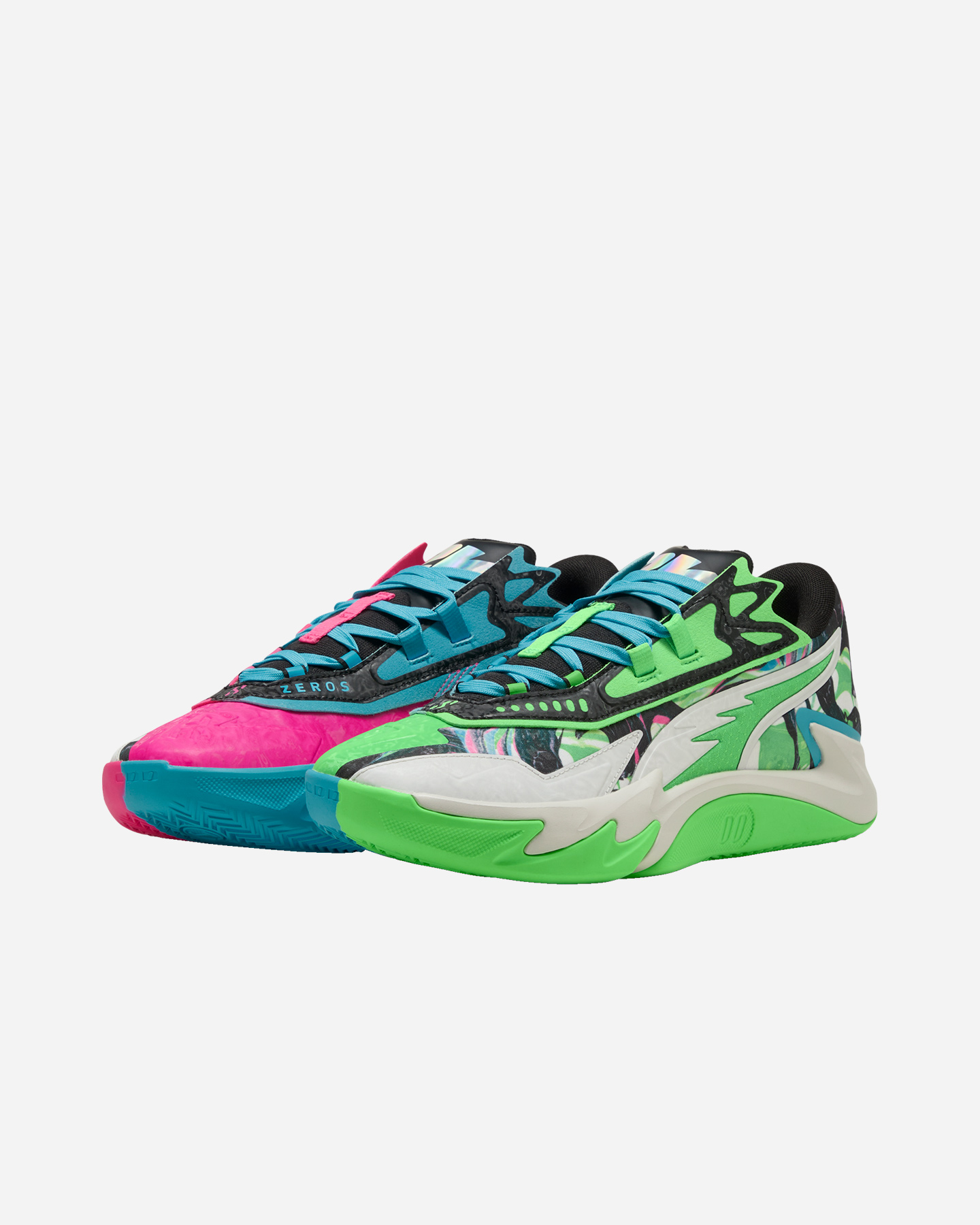 Scarpe basket PUMA SCOOT ZEROS II 2K M - Azzurro - 1 | Cisalfa Sport