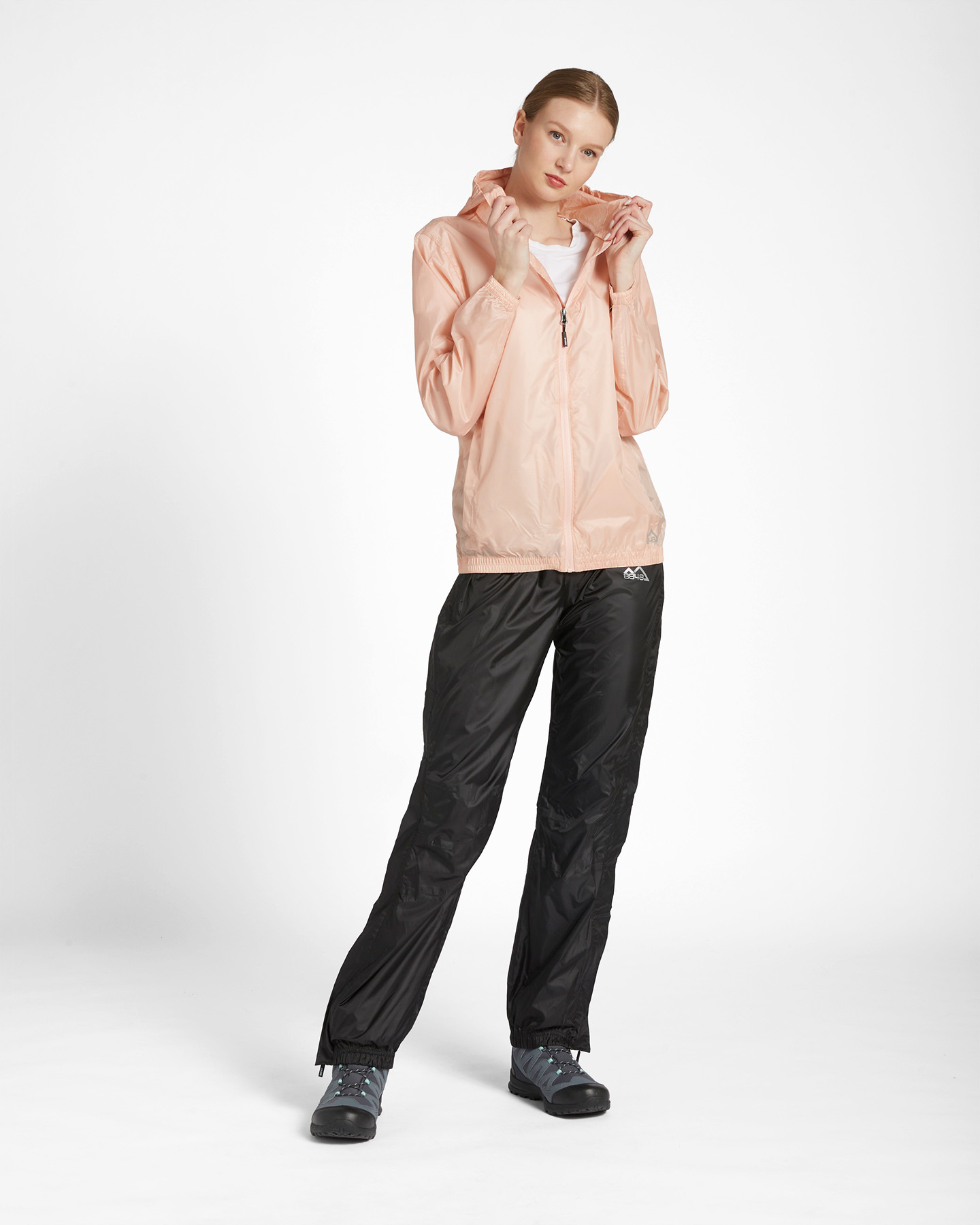 Giacca antipioggia 8848 RAIN PACKABLE W - Rosa - 1 | Cisalfa Sport