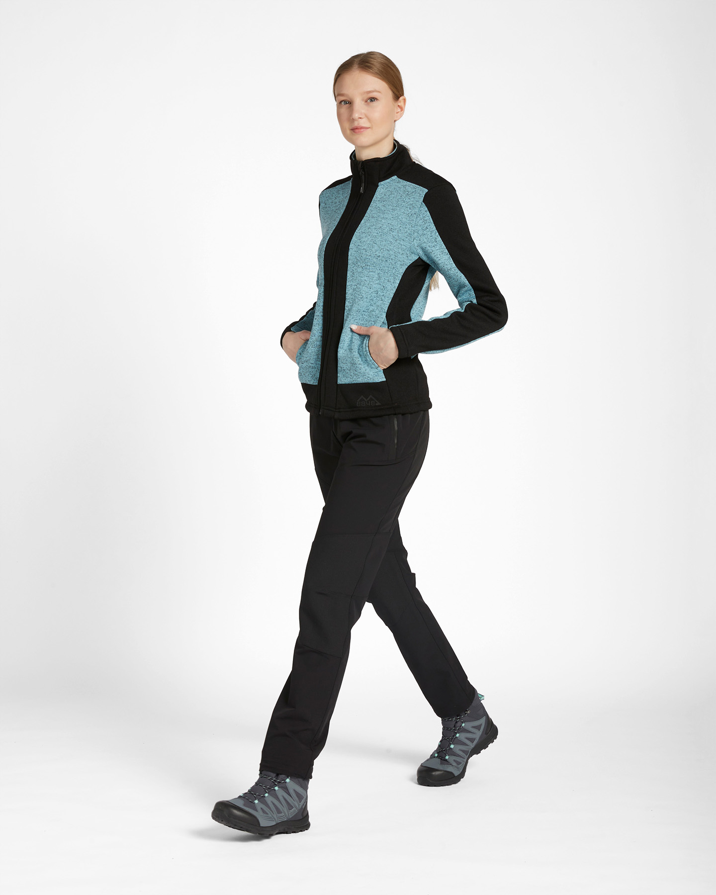 Pile 8848 KNIT MELANGE FZ W - S4109878-1134M/050 - 3 | Cisalfa Sport