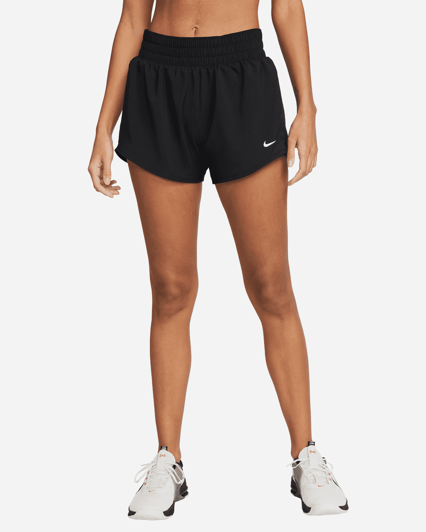 Short training NIKE DRI FIT 3IN W - Nero - 0 | Cisalfa Sport