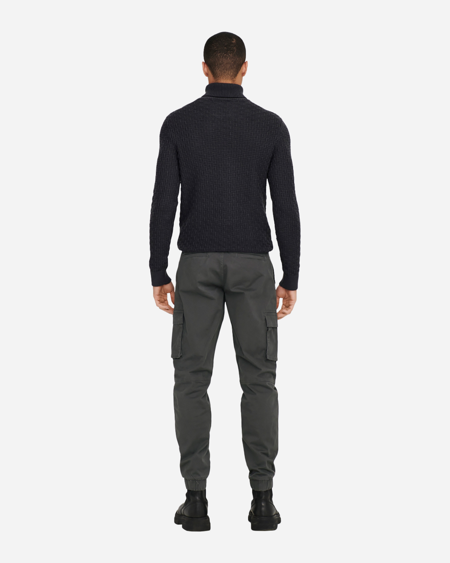 Pantalone ONLY & SONS CAM CARGO M - Grigio - 4 | Cisalfa Sport