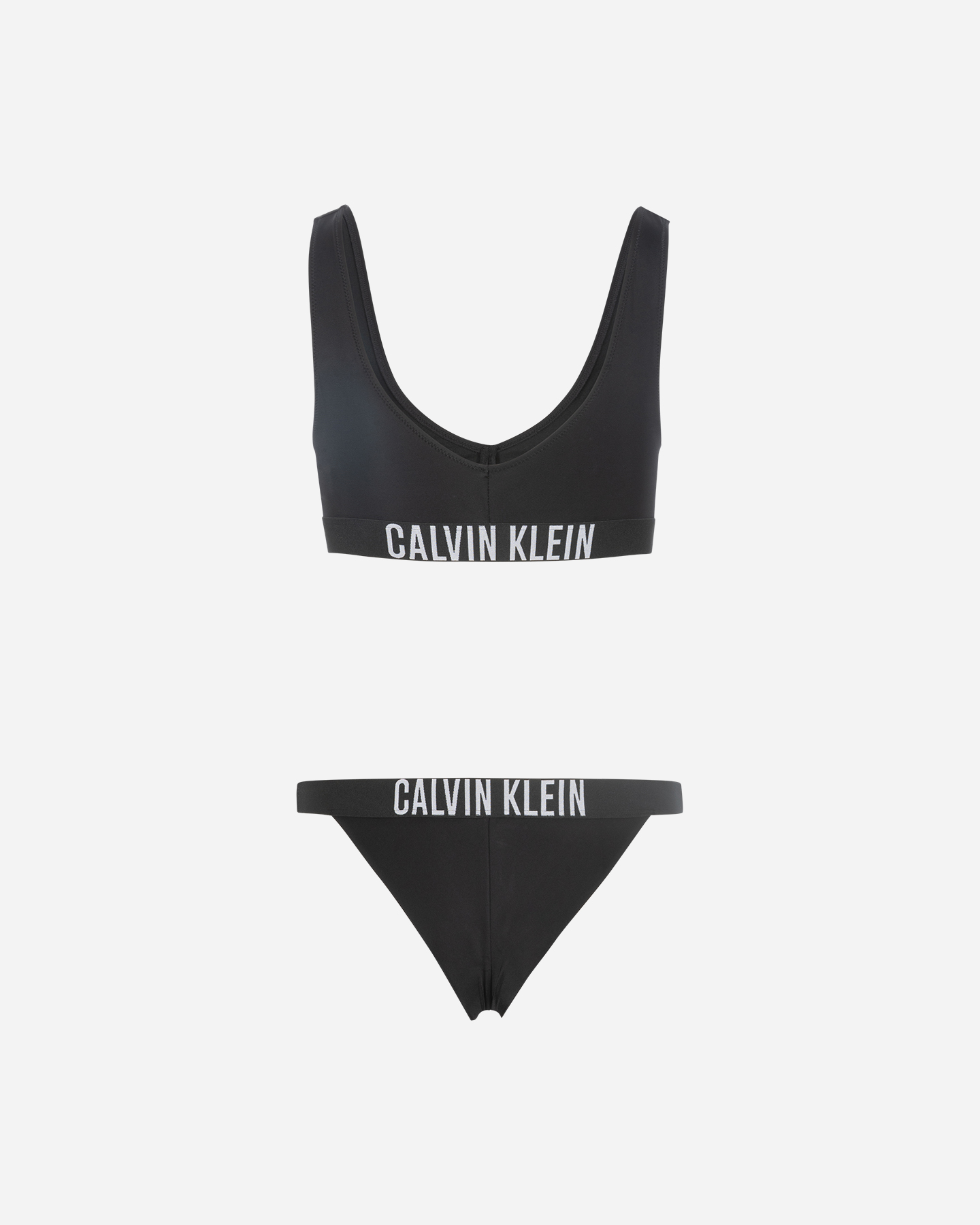 Bikini CALVIN KLEIN JEANS BRALETTE ELASTIC W - Nero - 1 | Cisalfa Sport