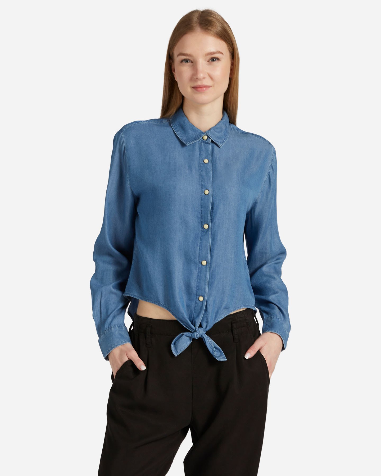 Camicia MISTRAL ESSENTIAL W - Denim - 0 | Cisalfa Sport