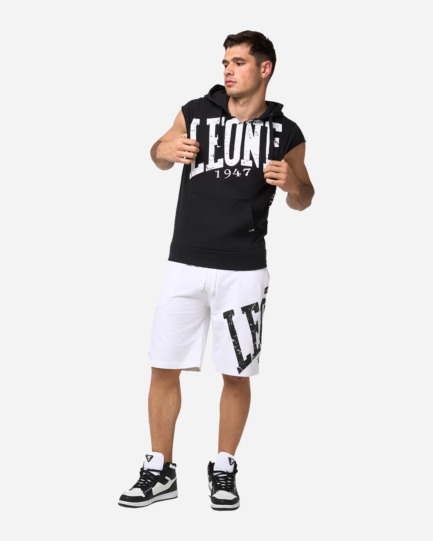 Felpa LEONE BIG LOGO M - Nero - 2 | Cisalfa Sport