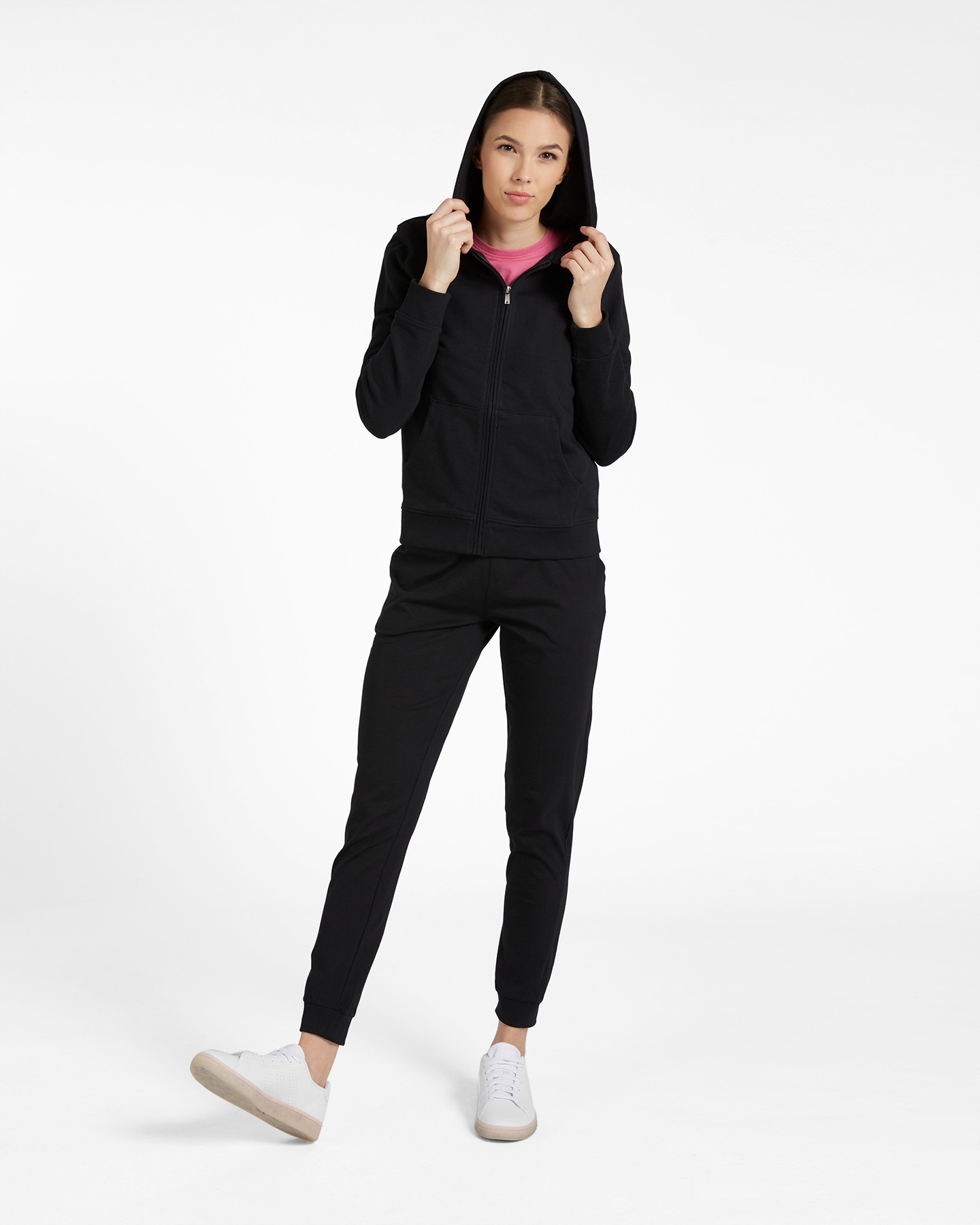 Felpa ABC BASIC W - Nero - 1 | Cisalfa Sport