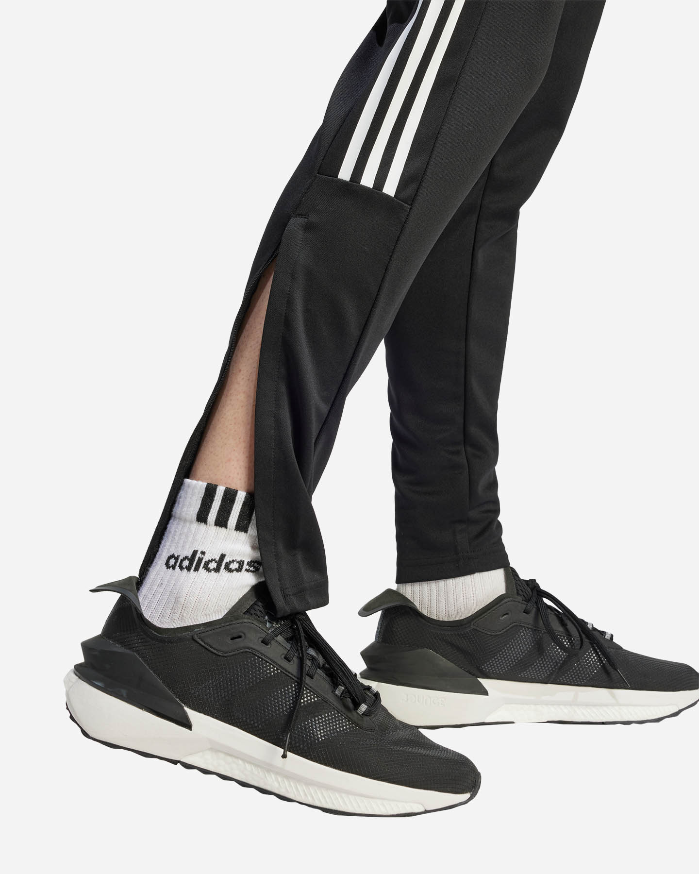 Pantalone ADIDAS 3 STRIPES LOGO M - Nero - 5 | Cisalfa Sport