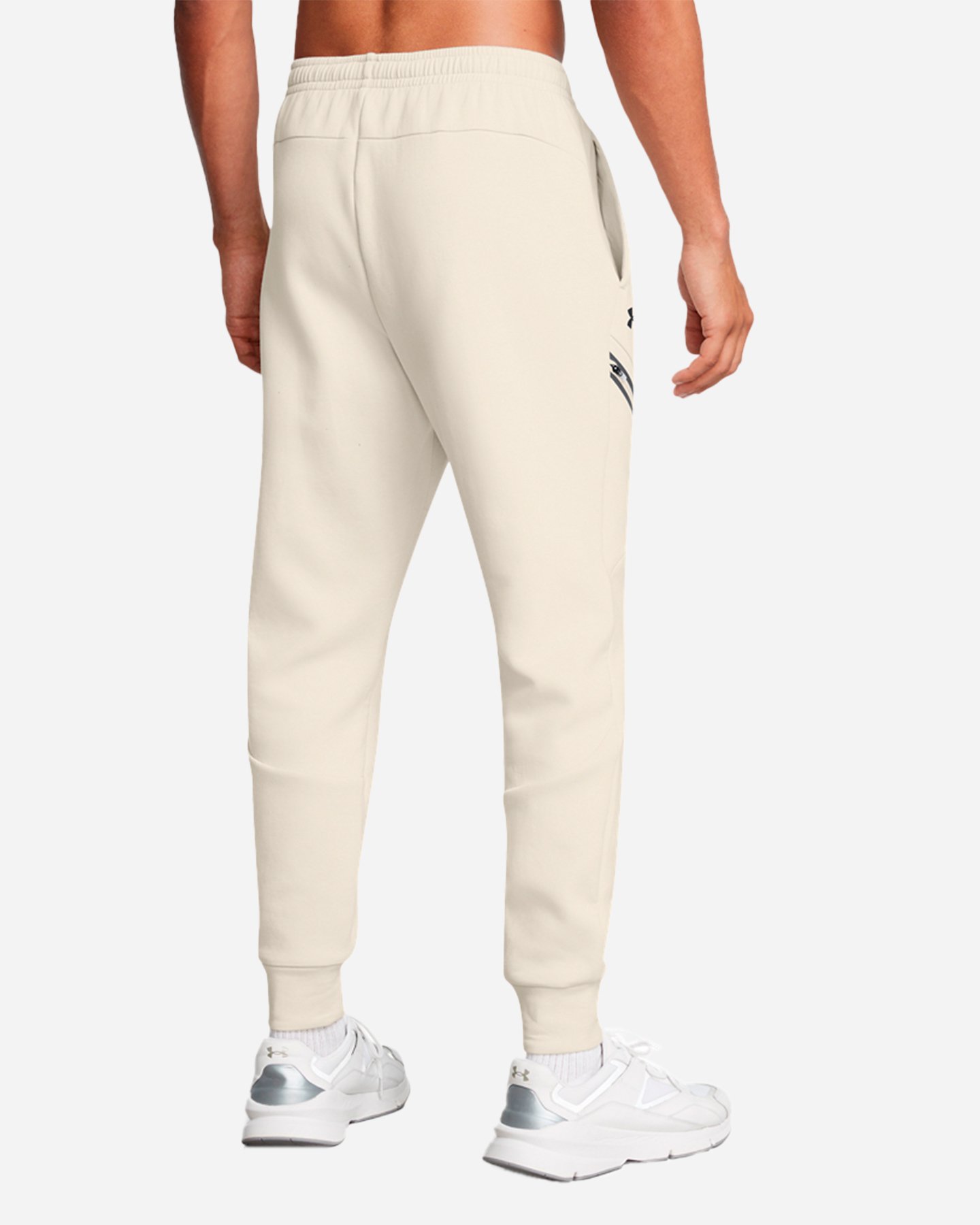 Pantalone UNDER ARMOUR UNSTOPPABLE M - Bianco - 3 | Cisalfa Sport
