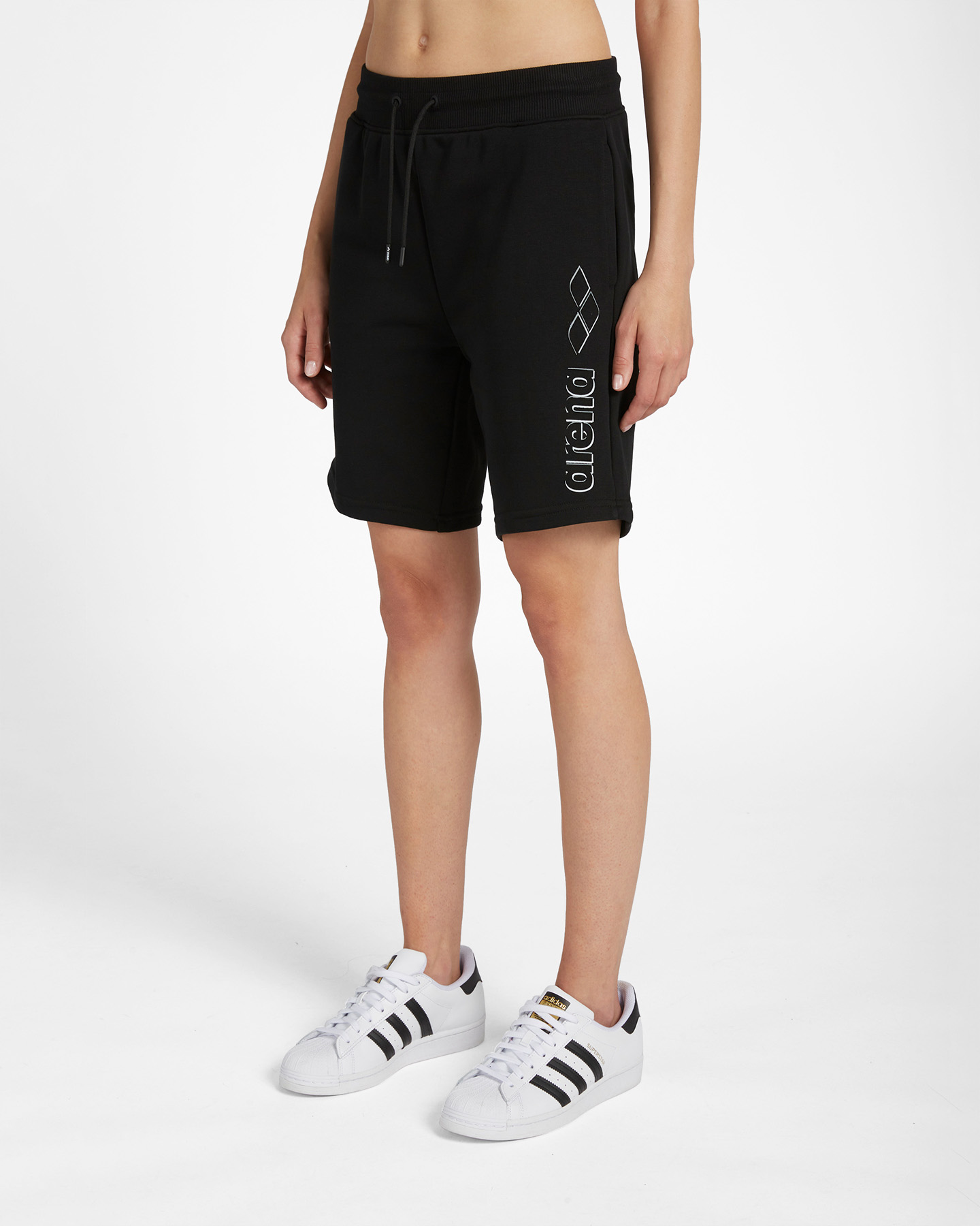 Pantaloncini ARENA BASIC ATHLETICS W - Nero - 2 | Cisalfa Sport