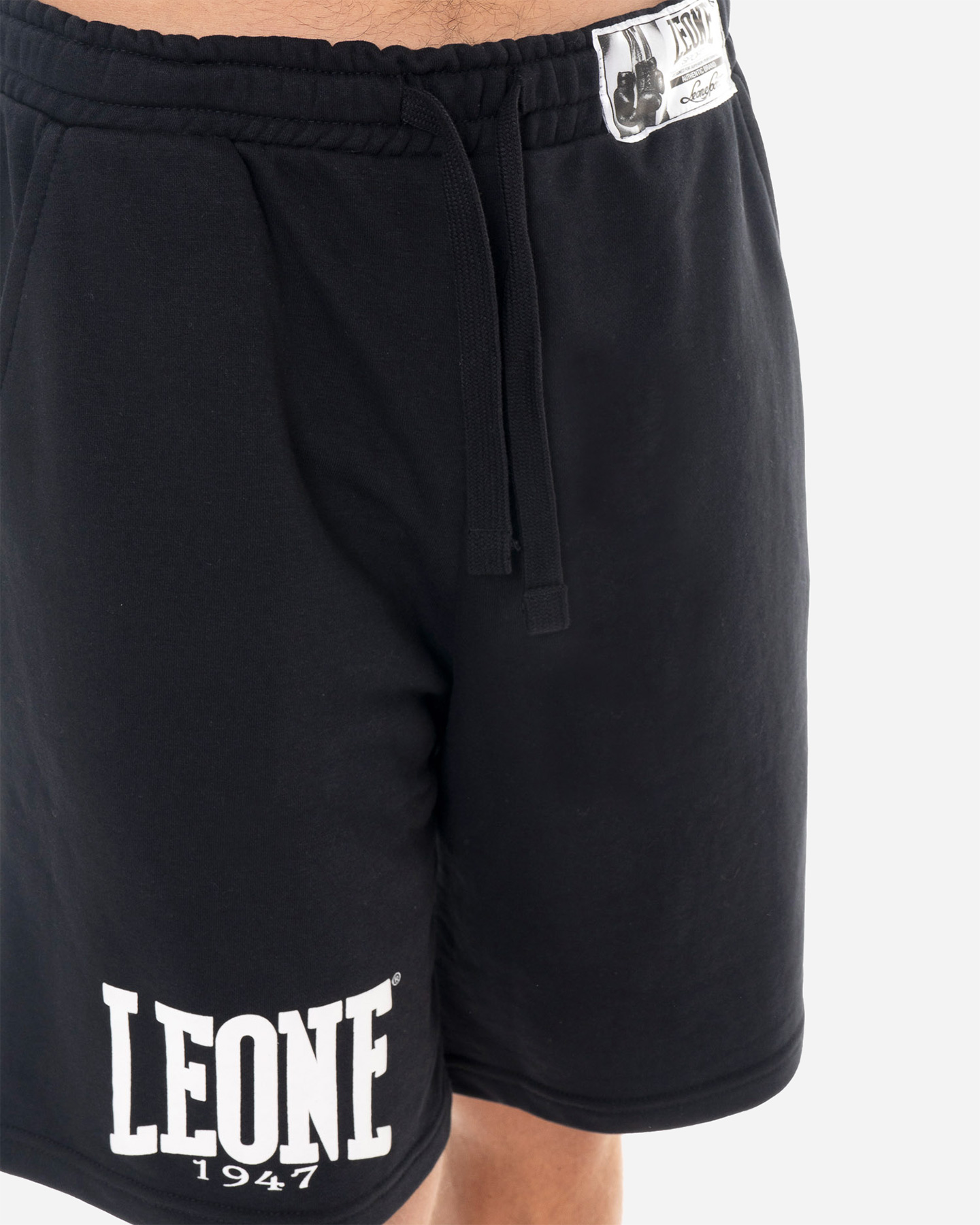 Pantaloncini LEONE BIG LOGO M - Nero - 2 | Cisalfa Sport