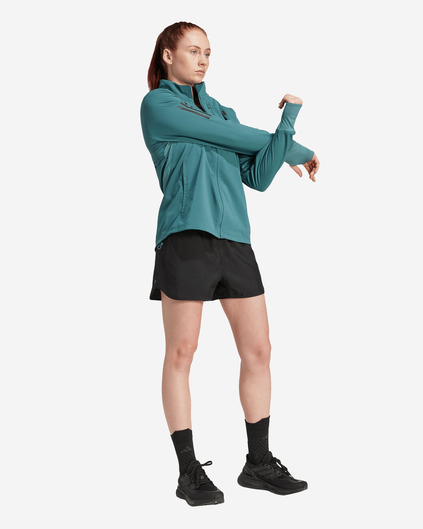 Giacca running ADIDAS OTR B WIN W - Verde - 3 | Cisalfa Sport