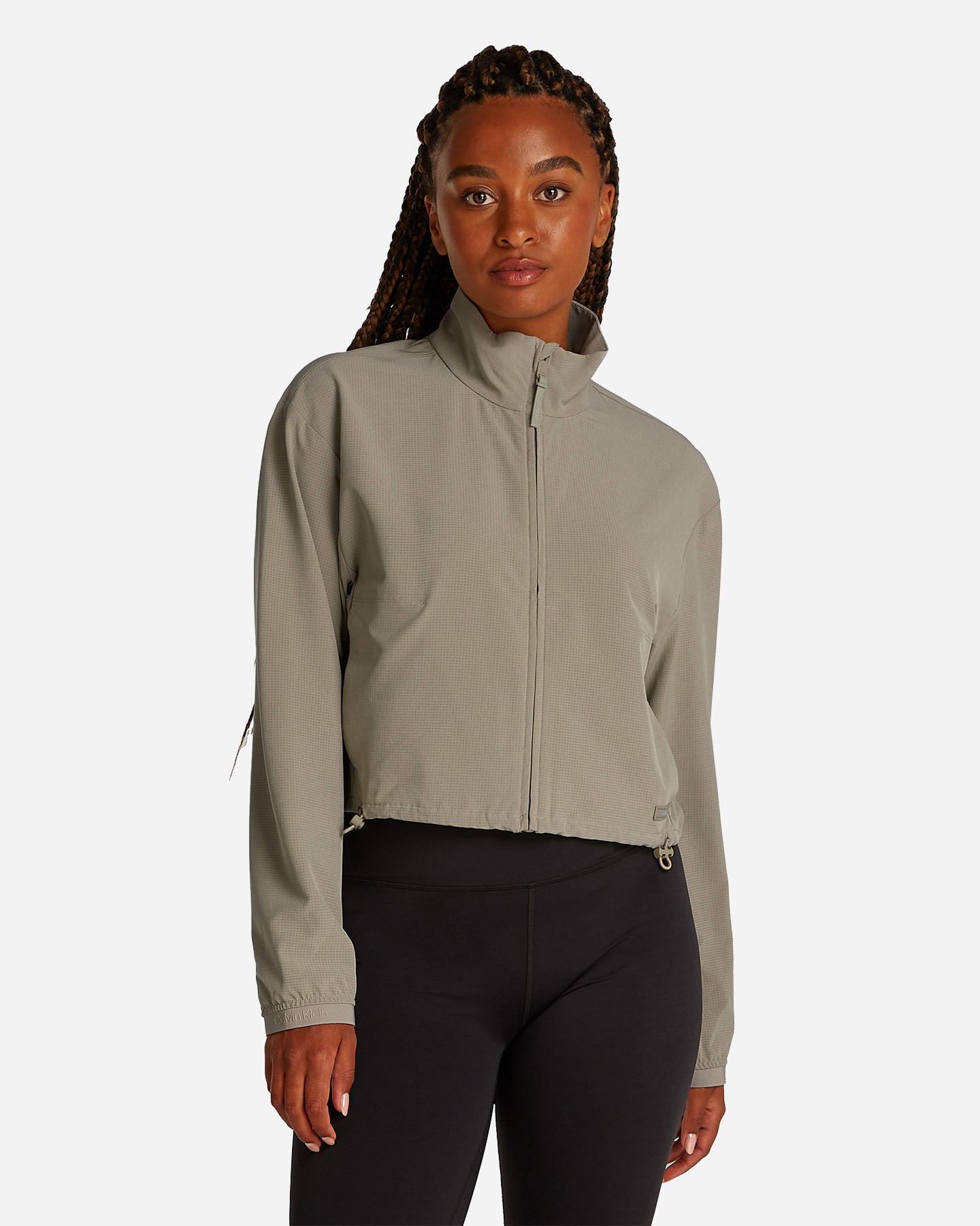 Felpa CALVIN KLEIN SPORT RIPSTOP COULISSE W - Nero - 2 | Cisalfa Sport