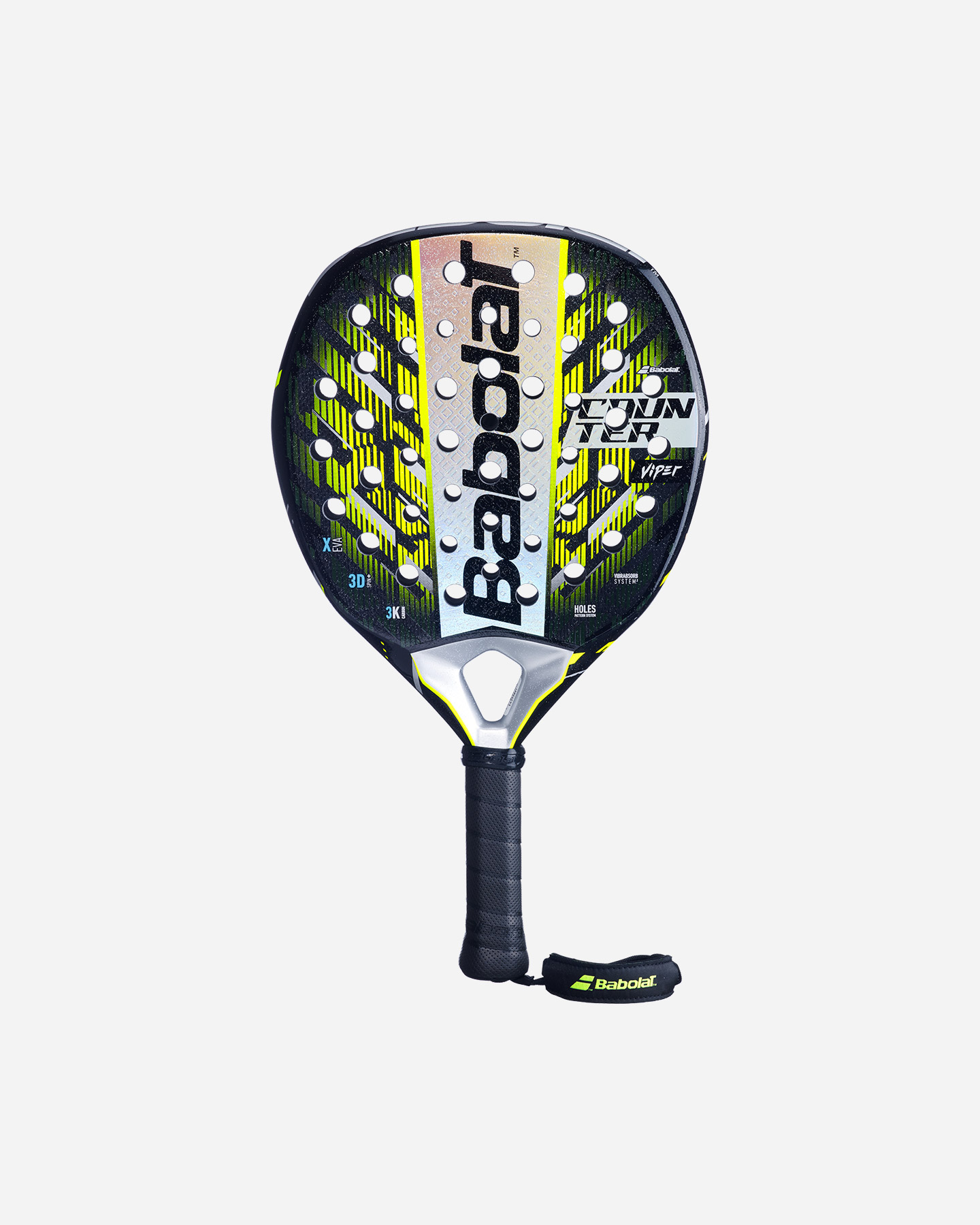 Racchetta padel performance BABOLAT COUNTER VIPER 25  - Color mix - 0 | Cisalfa Sport
