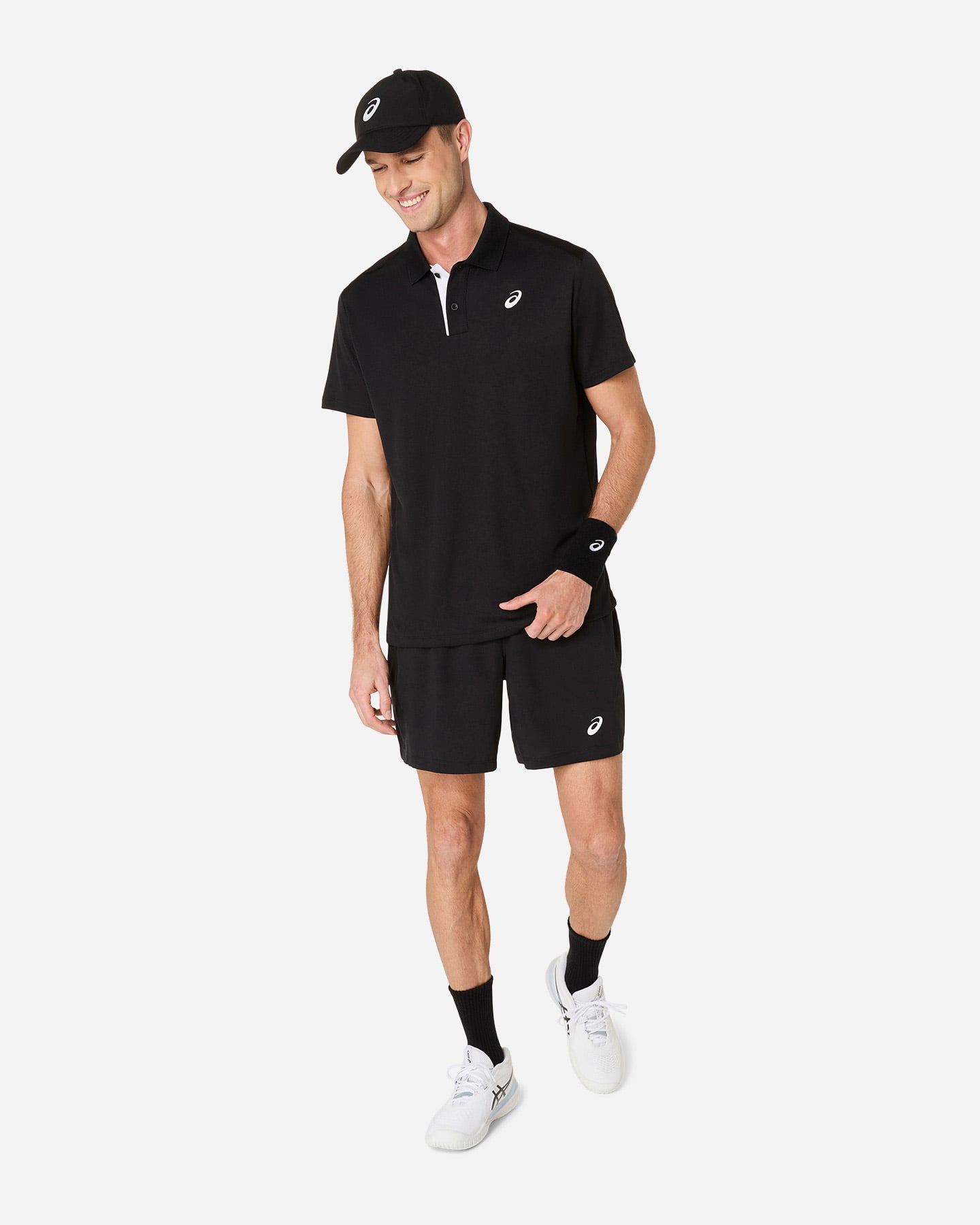 Polo tennis ASICS COURT M - Nero - 3 | Cisalfa Sport