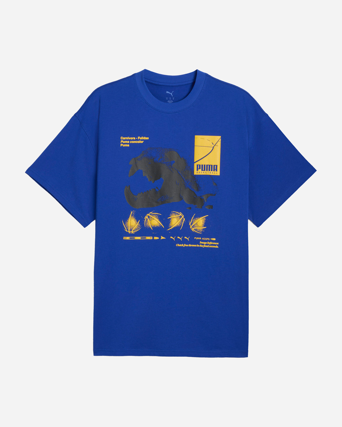 T-shirt PUMA ANCIENT ROARS PUFFPRINT M - Blu - 0 | Cisalfa Sport