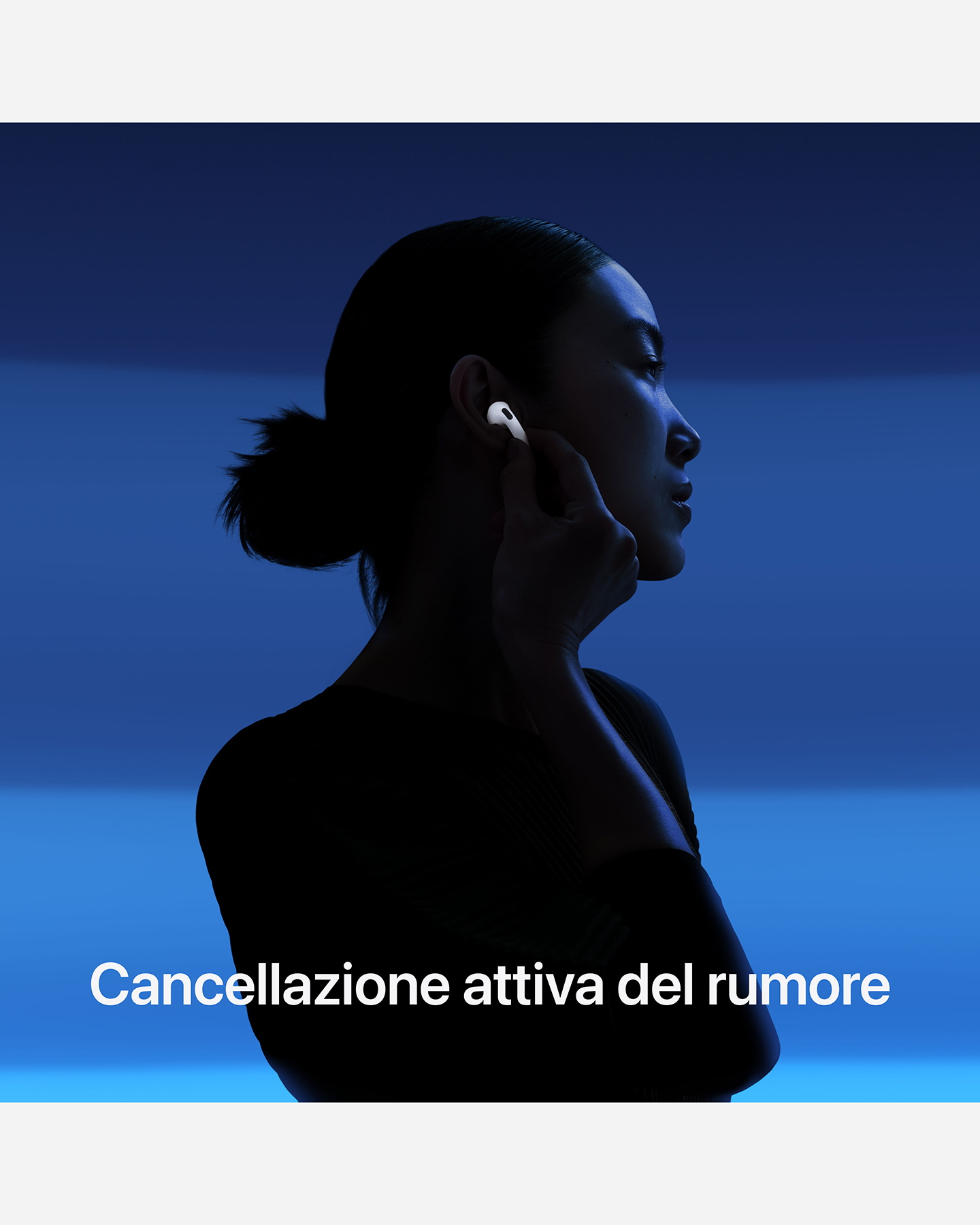 Cuffie audio APPLE AIRPODS 4 WITH ACTIVE NOISE CANCELLATION  - Bianco - 2 | Cisalfa Sport