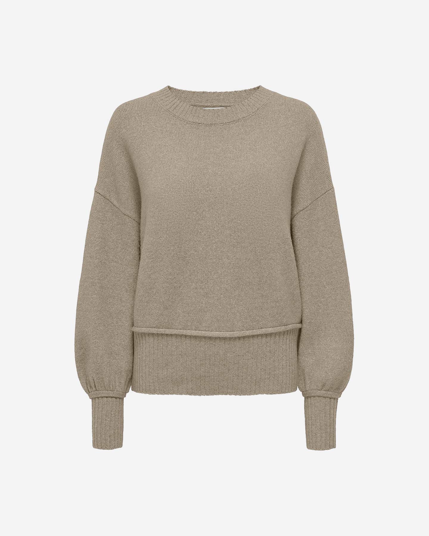 Maglione ONLY HAZEL W - Beige - 0 | Cisalfa Sport