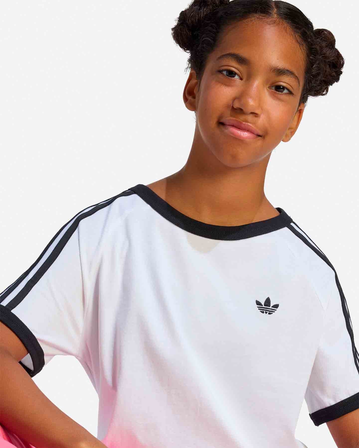 T-shirt ADIDAS 3STRIPES JR - Bianco - 4 | Cisalfa Sport
