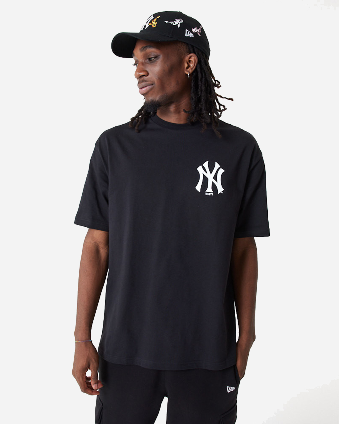 T-shirt NEW ERA MLB FISH GRAPHIC NEW YORK YANKEES M - Nero - 0 | Cisalfa Sport