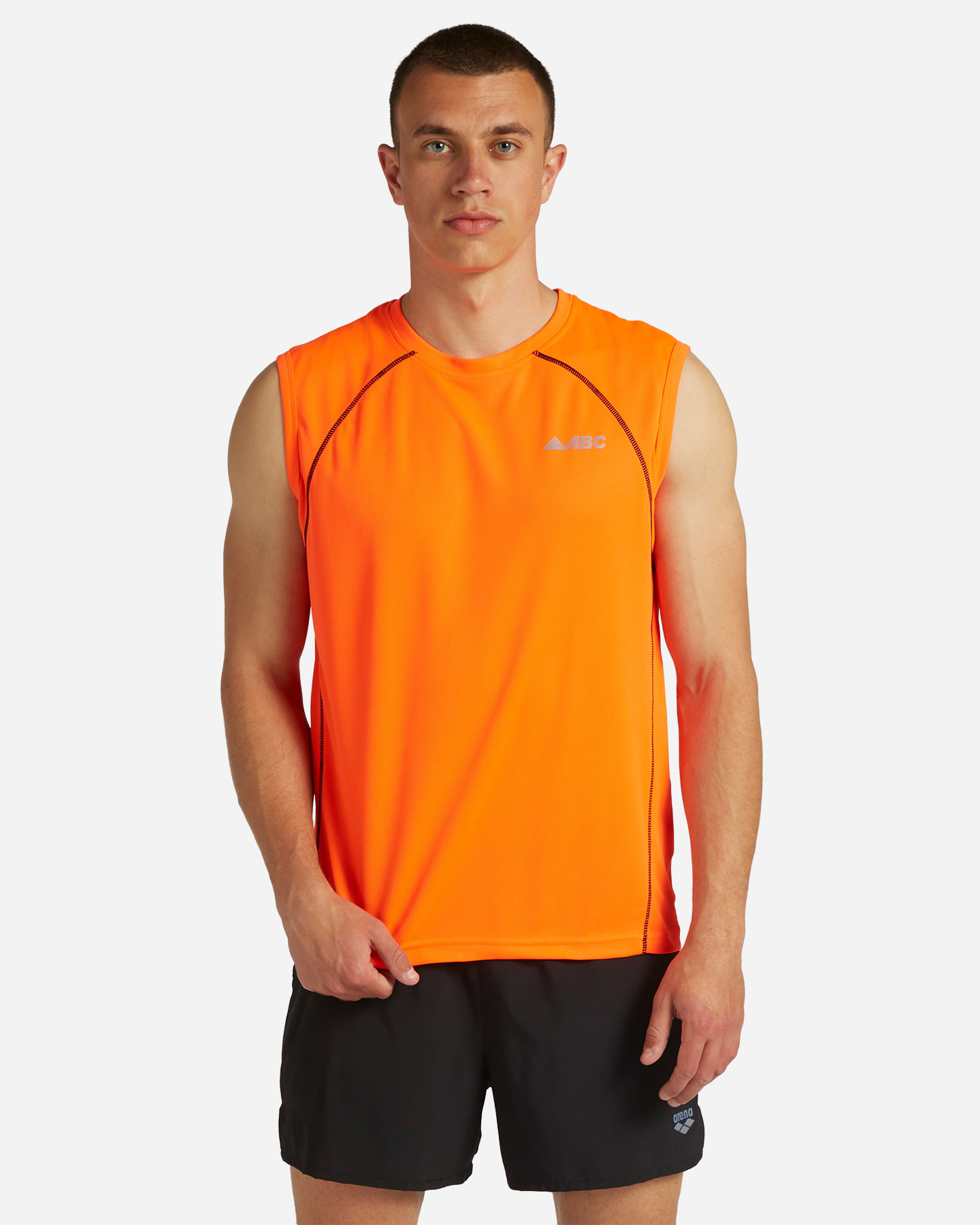 Canotta running ABC RUNNING M - Arancione - 0 | Cisalfa Sport