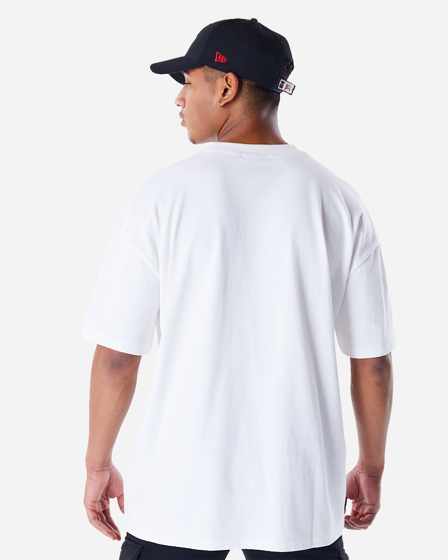 Abbigliamento basket NEW ERA DROP SHOULDER BULLS M - Bianco - 1 | Cisalfa Sport