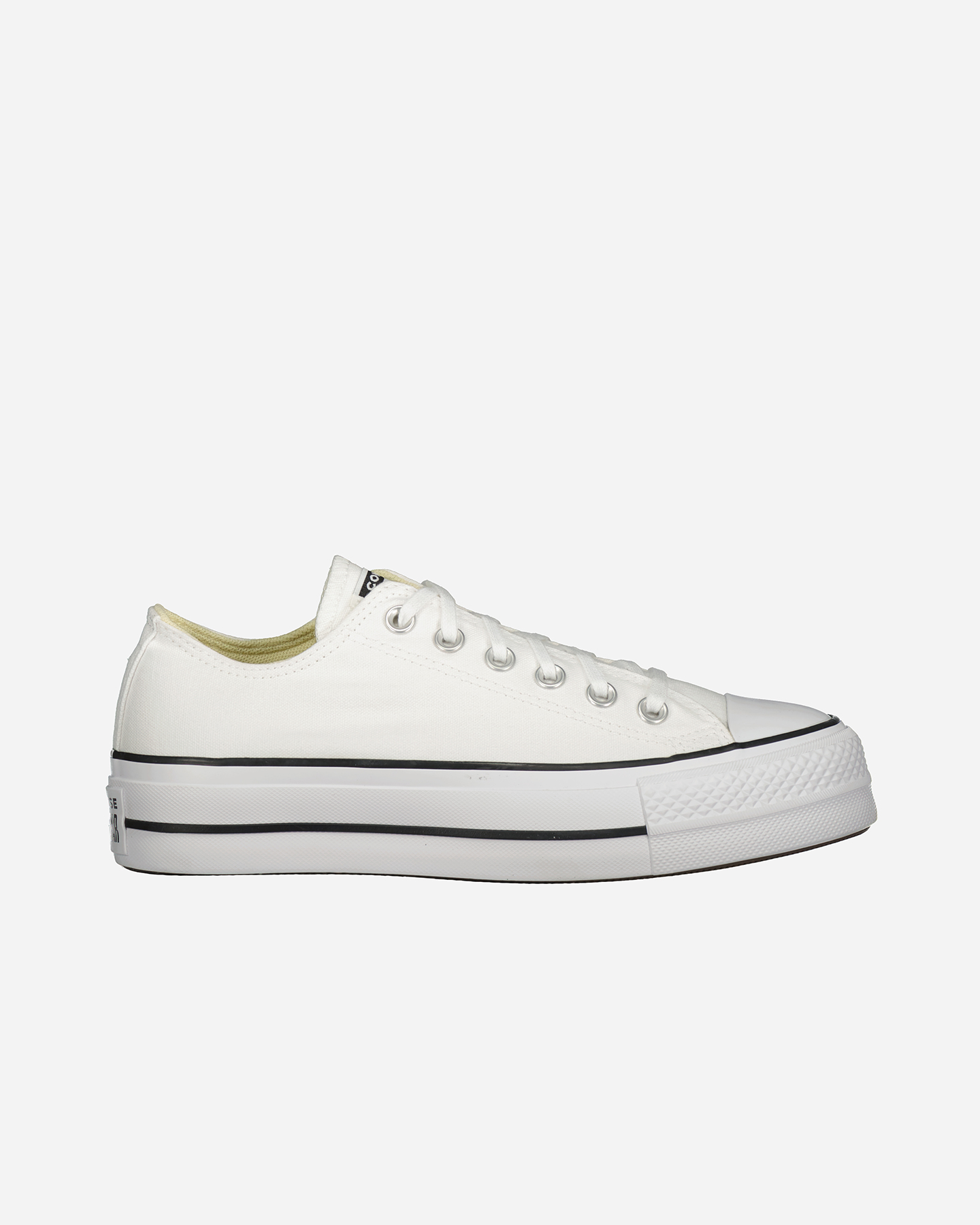 Converse Chuck Taylor All Star Ox Lift W - Scarpe Sneakers - Donna - Bianco