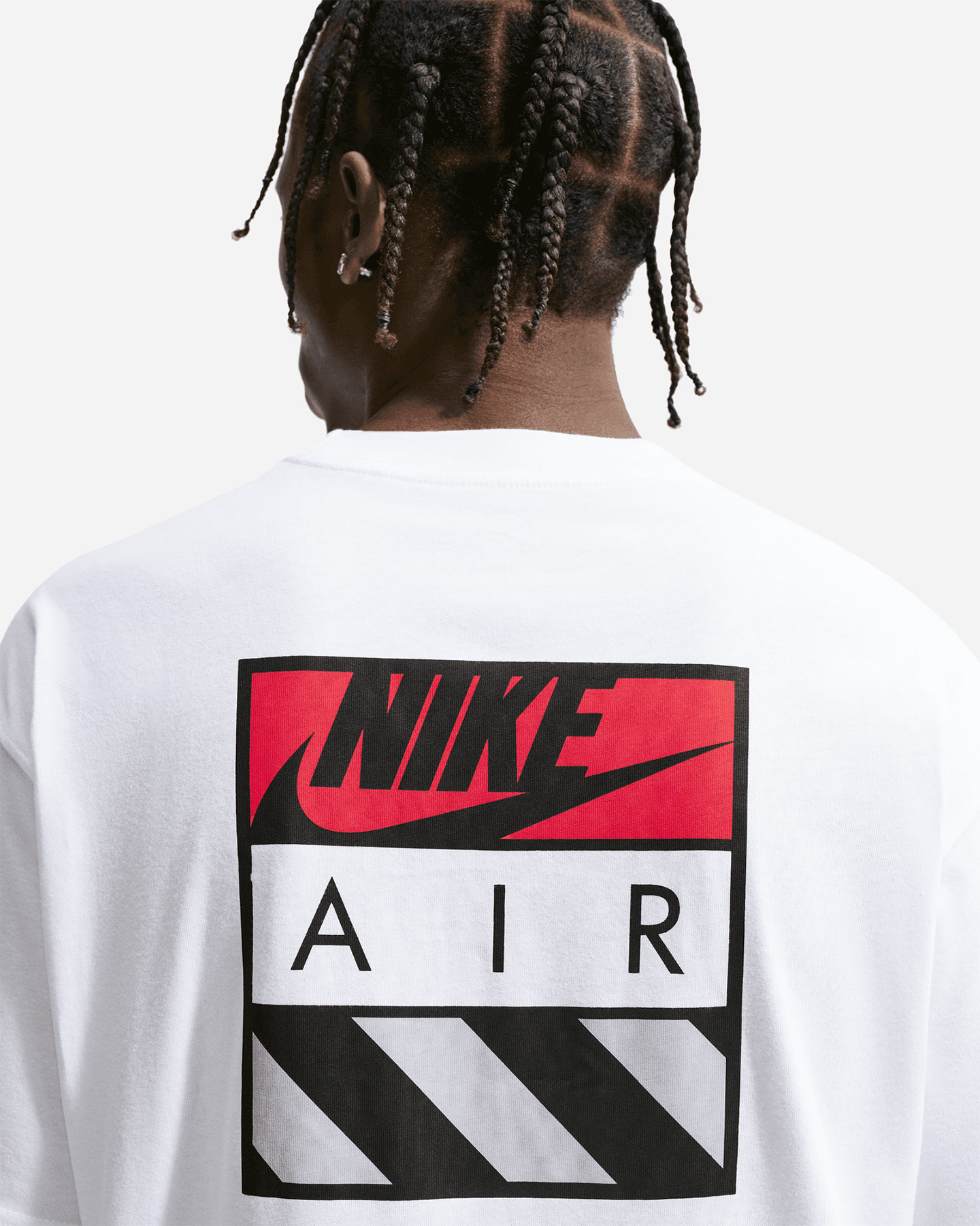 T-shirt NIKE AIR BACK LOGO M - Bianco - 5 | Cisalfa Sport