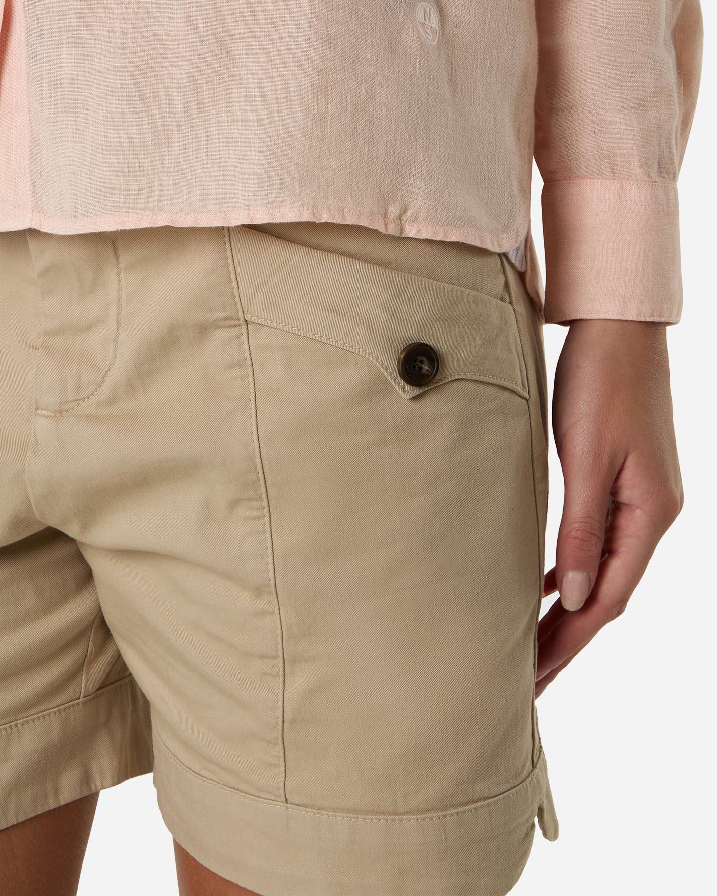 Camicia NORTH SAILS LINO W - Rosso - 4 | Cisalfa Sport