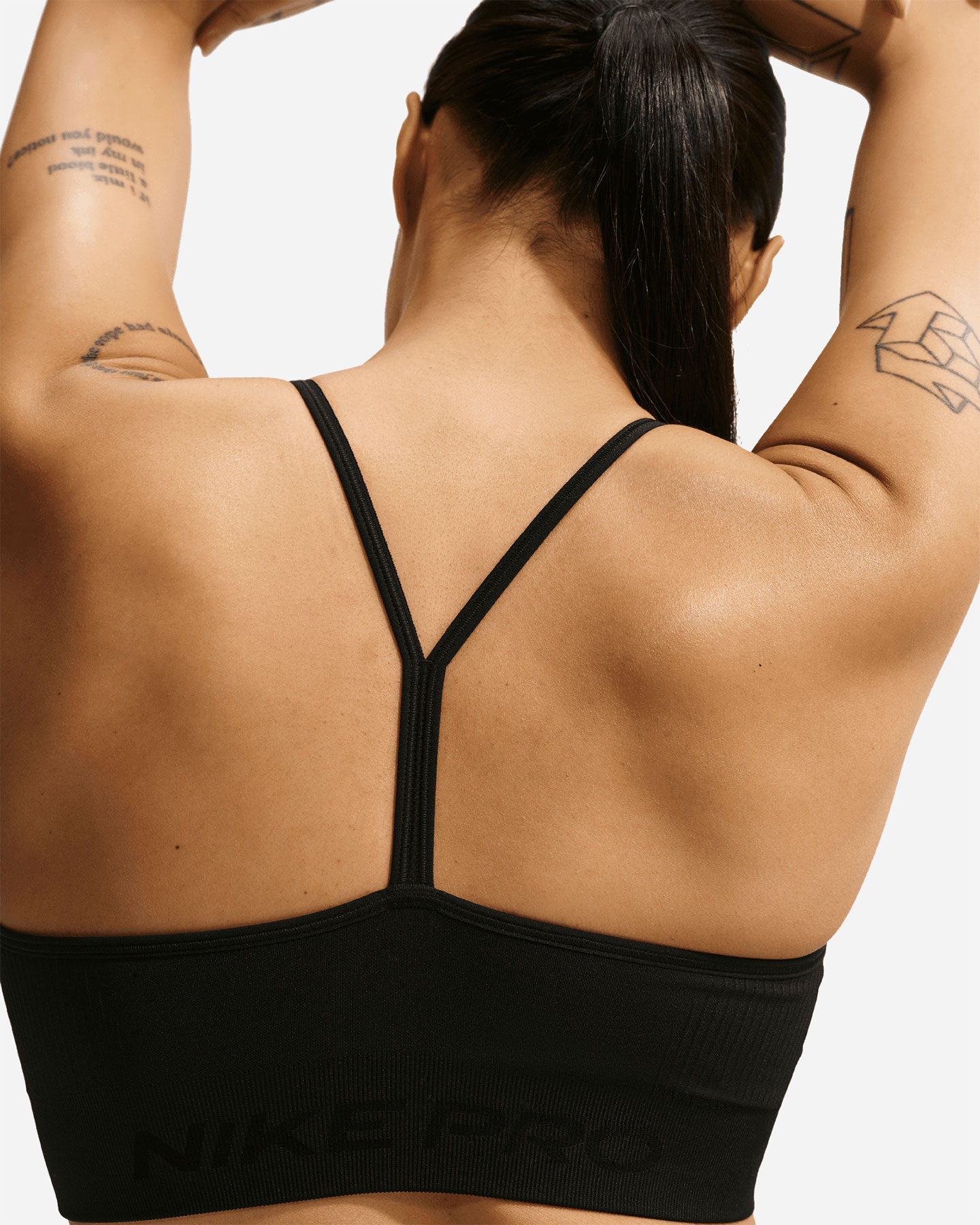 Bra training NIKE SEAMLESS LS PRO W - Nero - 4 | Cisalfa Sport