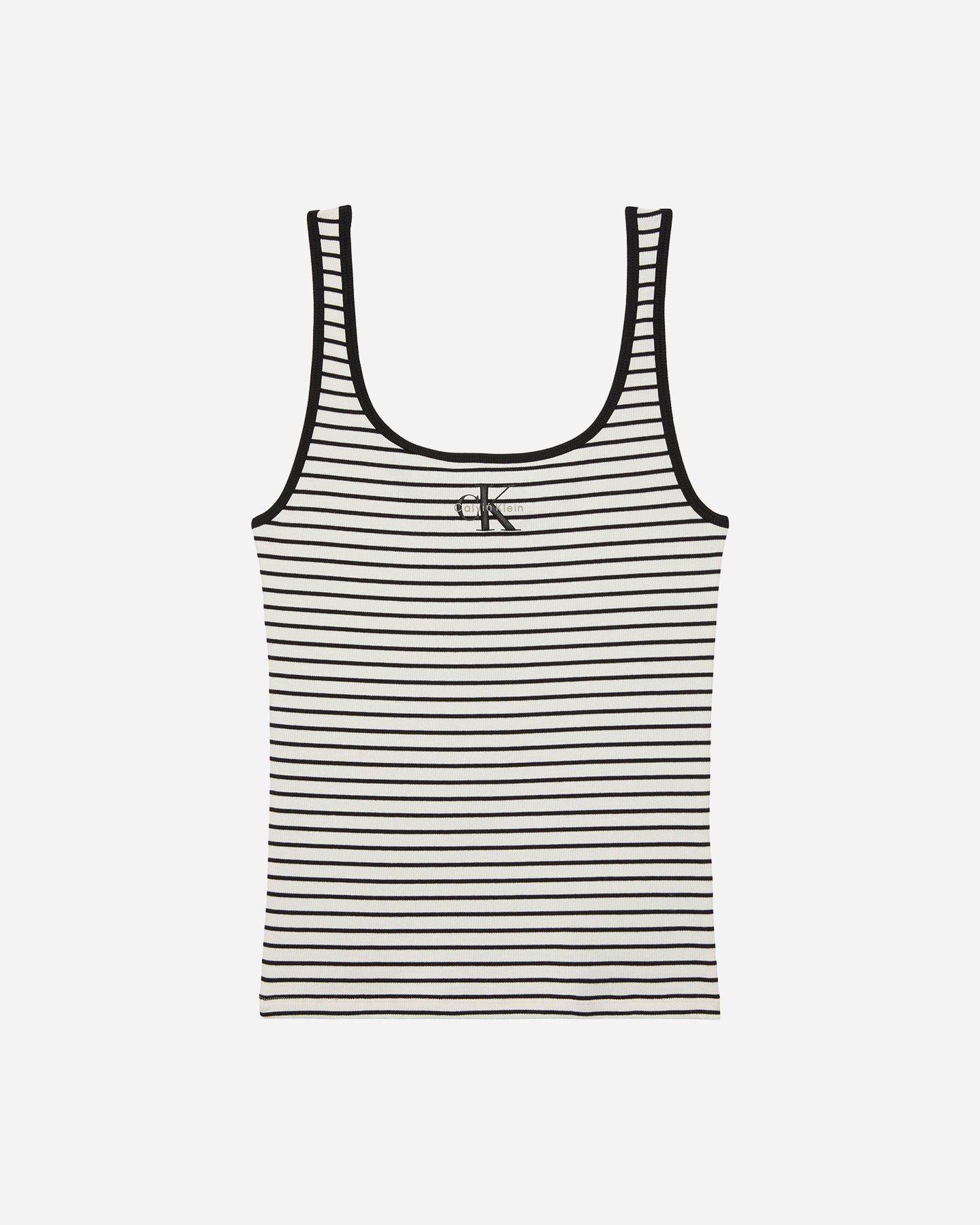 Canotta CALVIN KLEIN JEANS LOGO STRIPE W - Nero - 0 | Cisalfa Sport