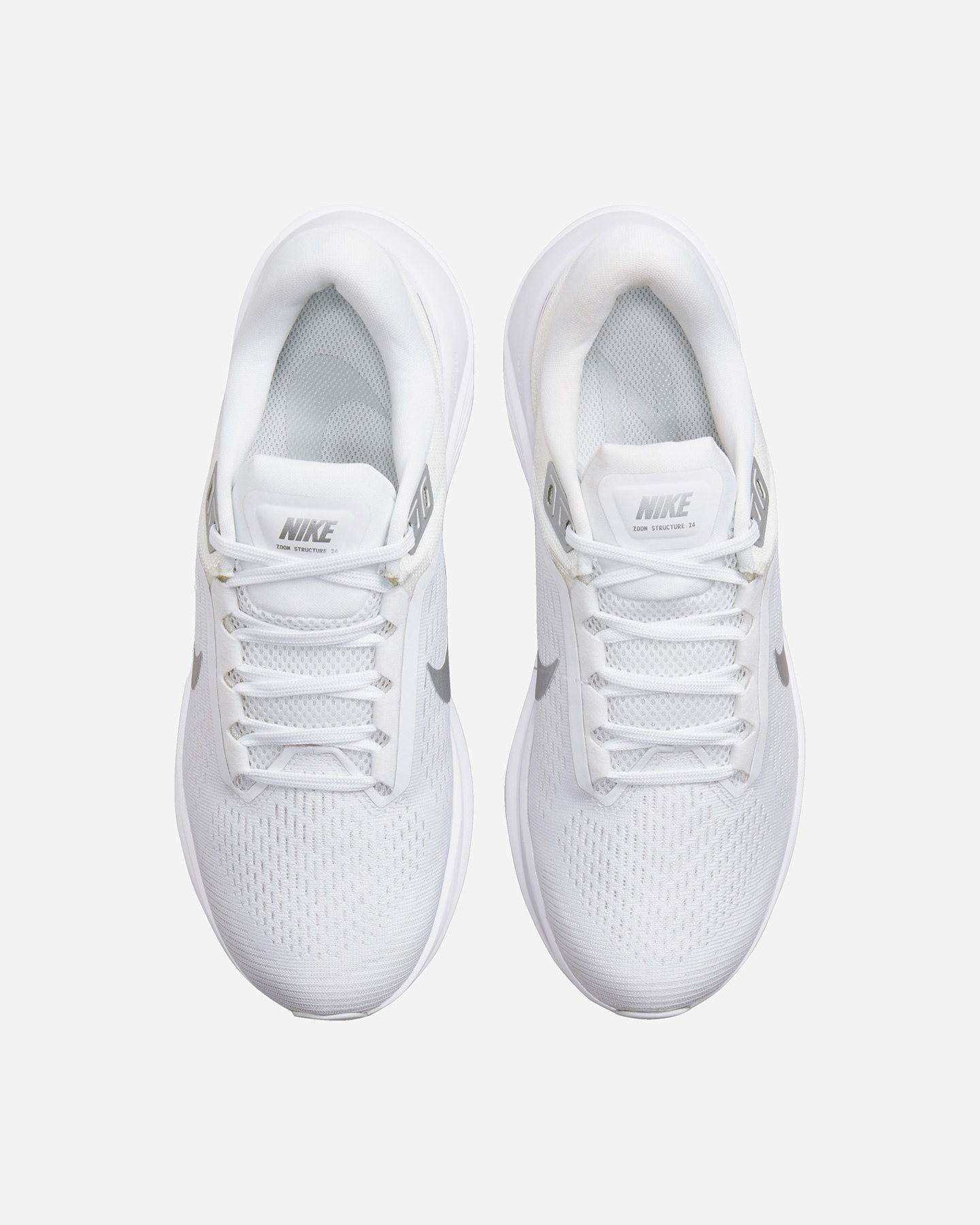 Scarpe running NIKE AIR ZOOM STRUCTURE 24 W - Bianco - 3 | Cisalfa Sport