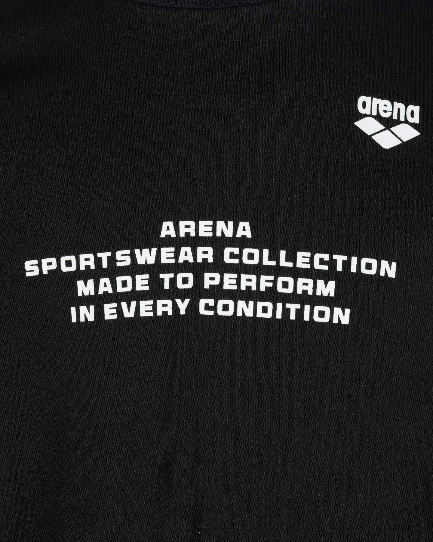 T-shirt ARENA ATHLETIC ESSENTIAL JR - Nero - 4 | Cisalfa Sport