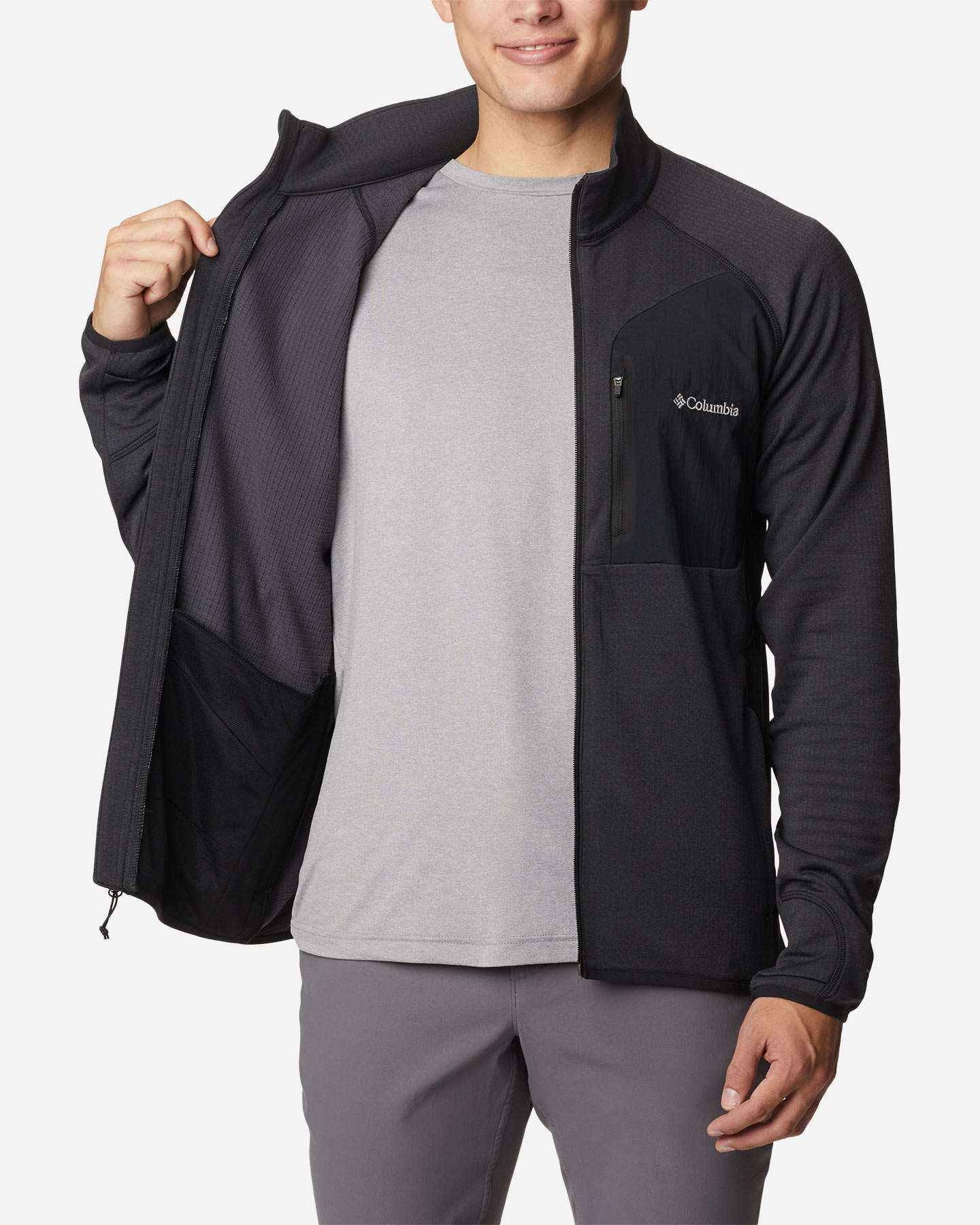 Pile COLUMBIA TRIPLE CANYON M - Nero - 2 | Cisalfa Sport