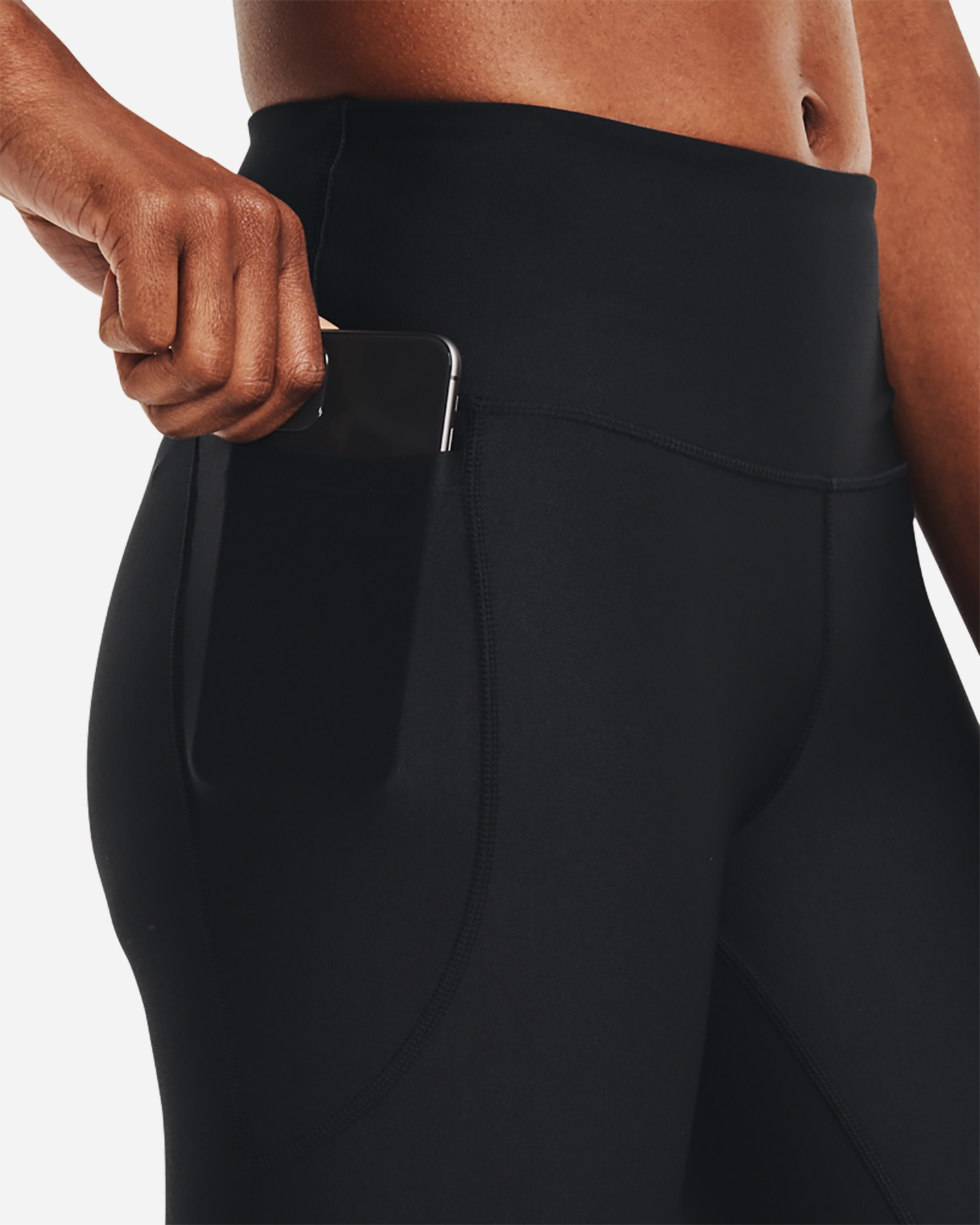 Leggings UNDER ARMOUR TECH HIRISE W - Nero - 3 | Cisalfa Sport