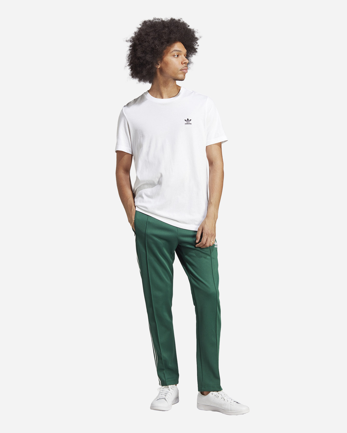 Pantalone ADIDAS BECKENBAUER M - Verde - 5 | Cisalfa Sport