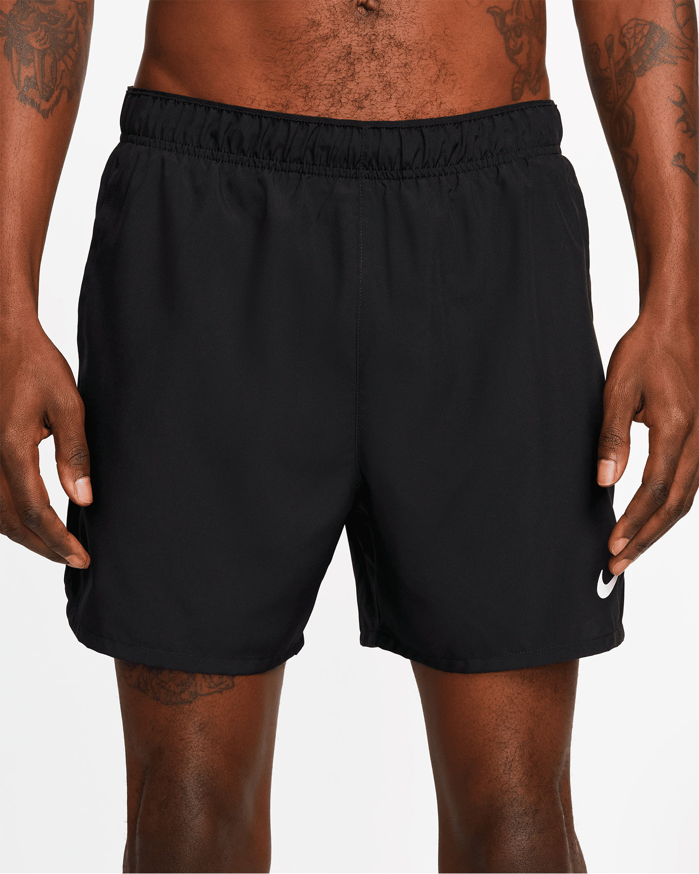 Short running NIKE DRI FIT CHALLENGER 5IN M - Nero - 1 | Cisalfa Sport