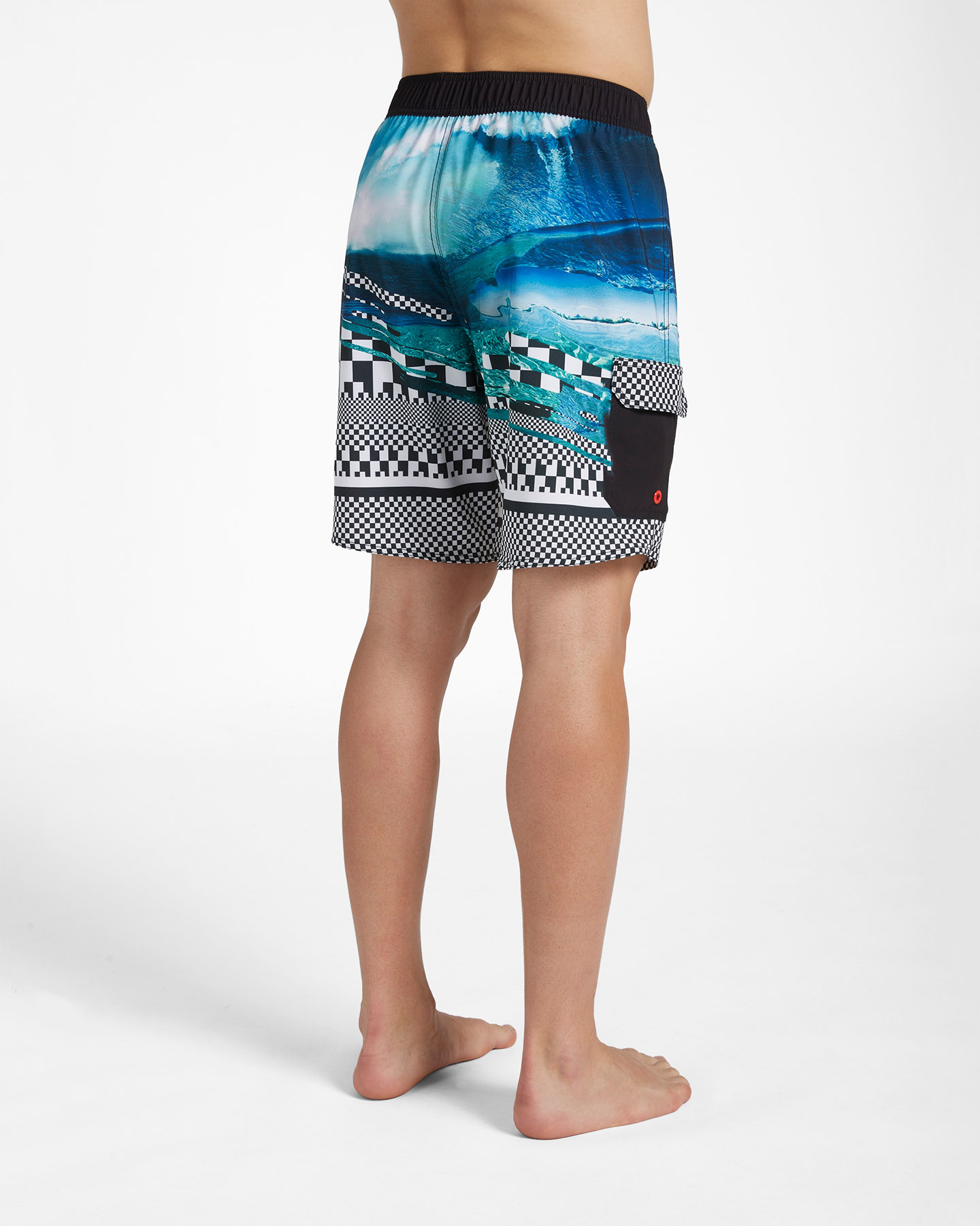 Boardshort mare MISTRAL GEOMETRIC WAVE M - Color mix - 1 | Cisalfa Sport