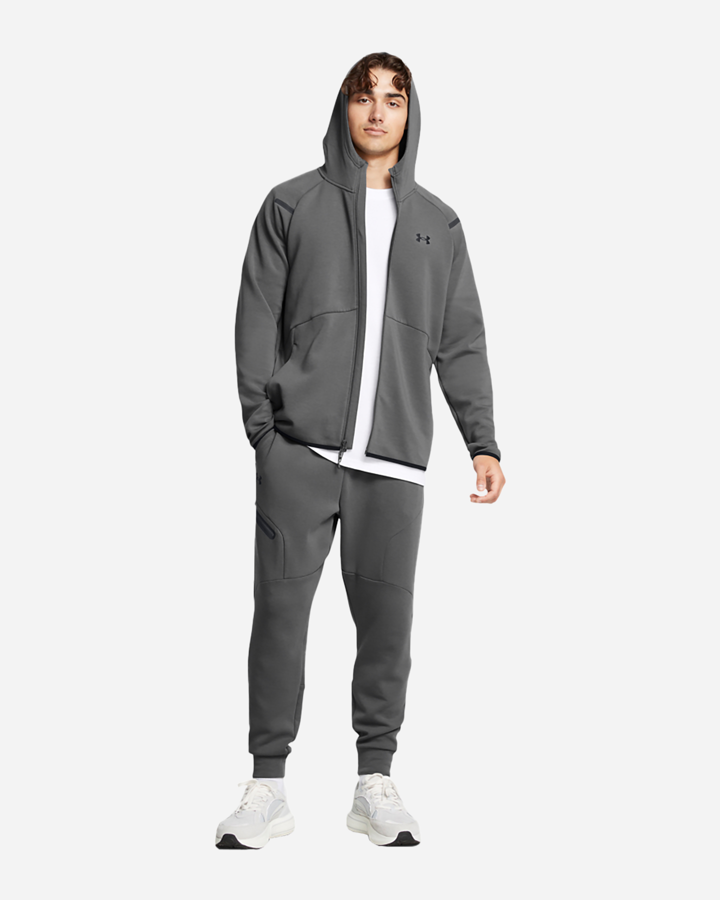 Felpa UNDER ARMOUR UNSTOPPABLE M - Grigio - 2 | Cisalfa Sport