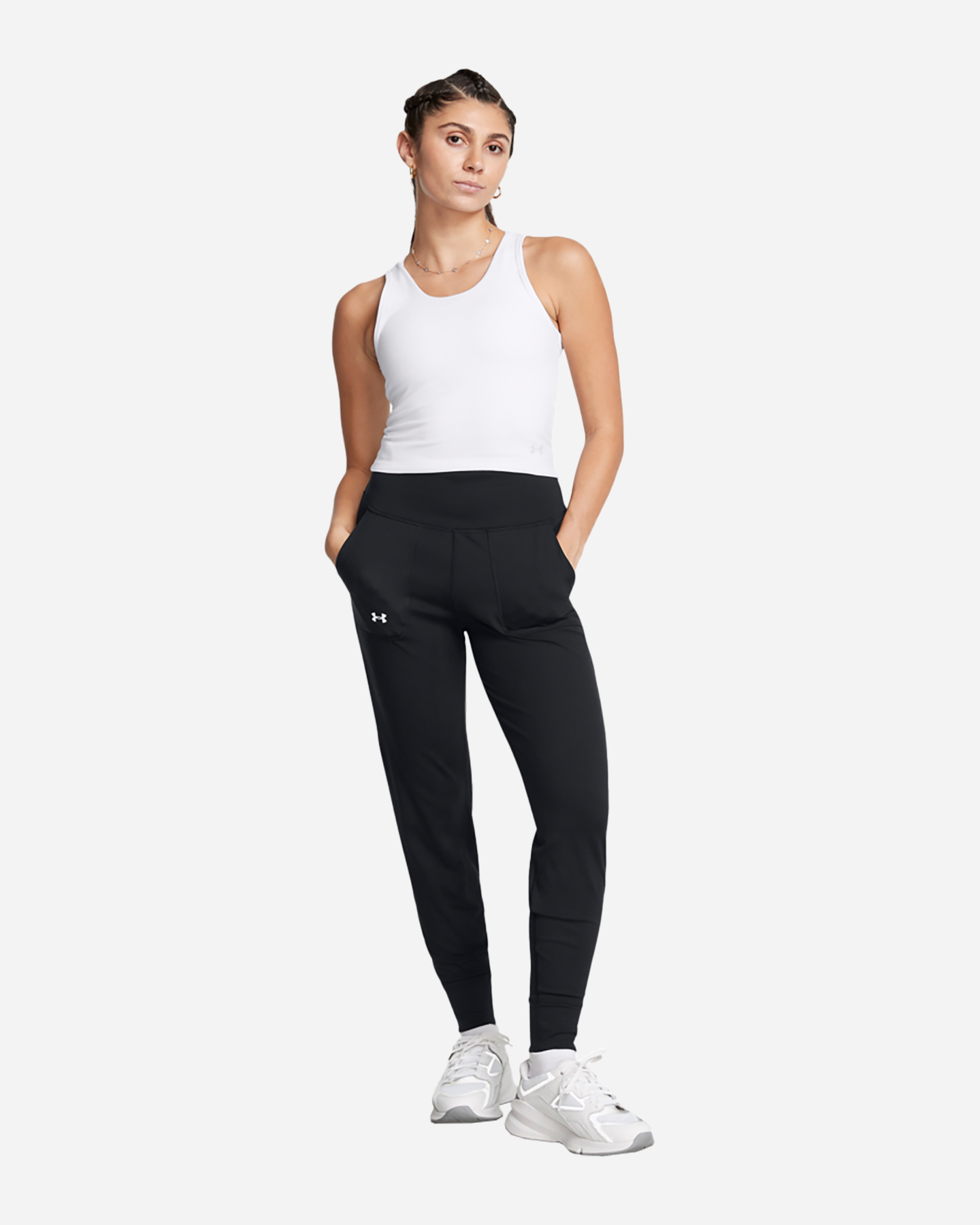 Pantalone training UNDER ARMOUR MOTION JOGGER W - Nero - 2 | Cisalfa Sport