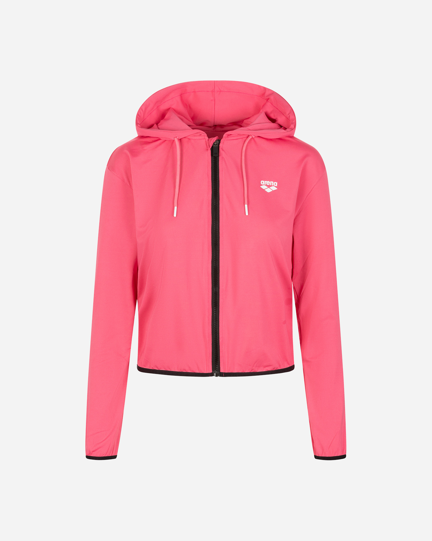 Felpa training ARENA HOODIE CROP W - Fucsia - 5 | Cisalfa Sport