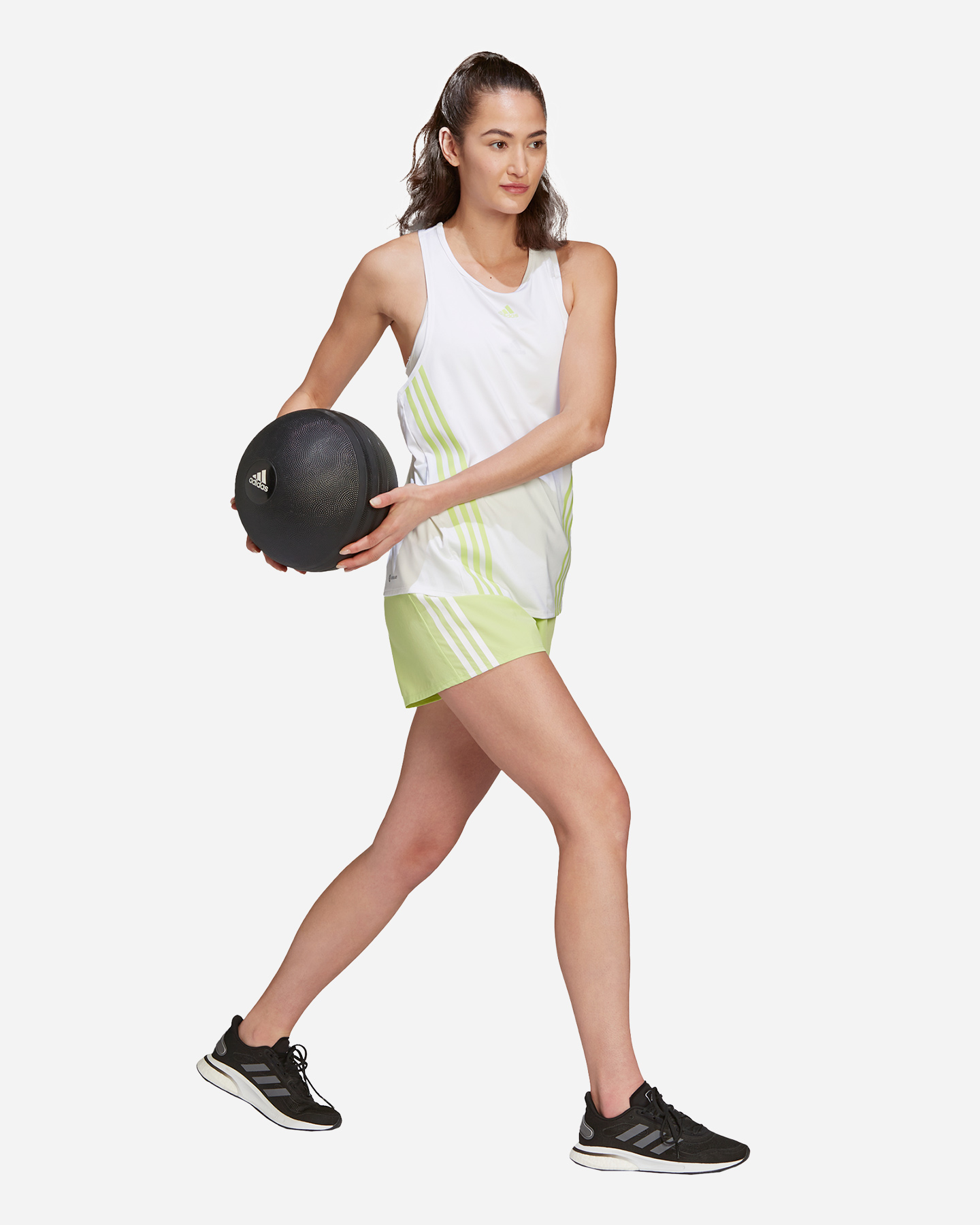 Canotta training ADIDAS DRIFIT 3S LATERAL W - Bianco - 2 | Cisalfa Sport