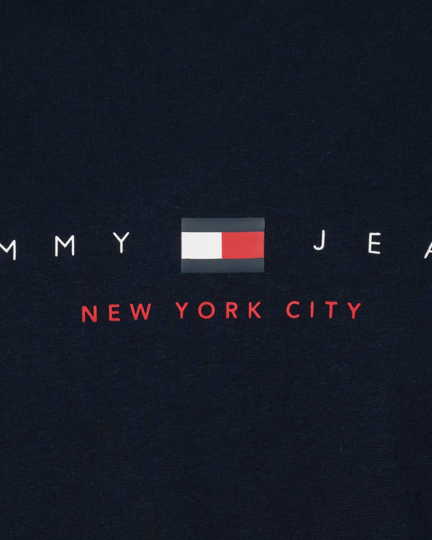 T-shirt TOMMY HILFIGER LINEAR LOGO FLAG M - Blu - 2 | Cisalfa Sport